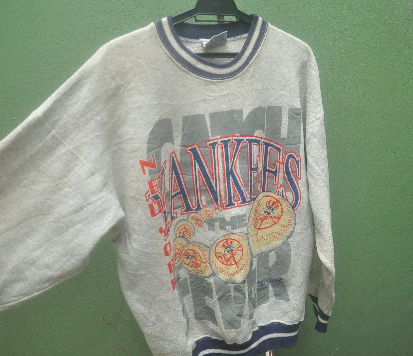 New York Yankees Vintage Yankees The Giant Baseball Fashion Size US L / EU 52-54 / 3 - 3 Thumbnail