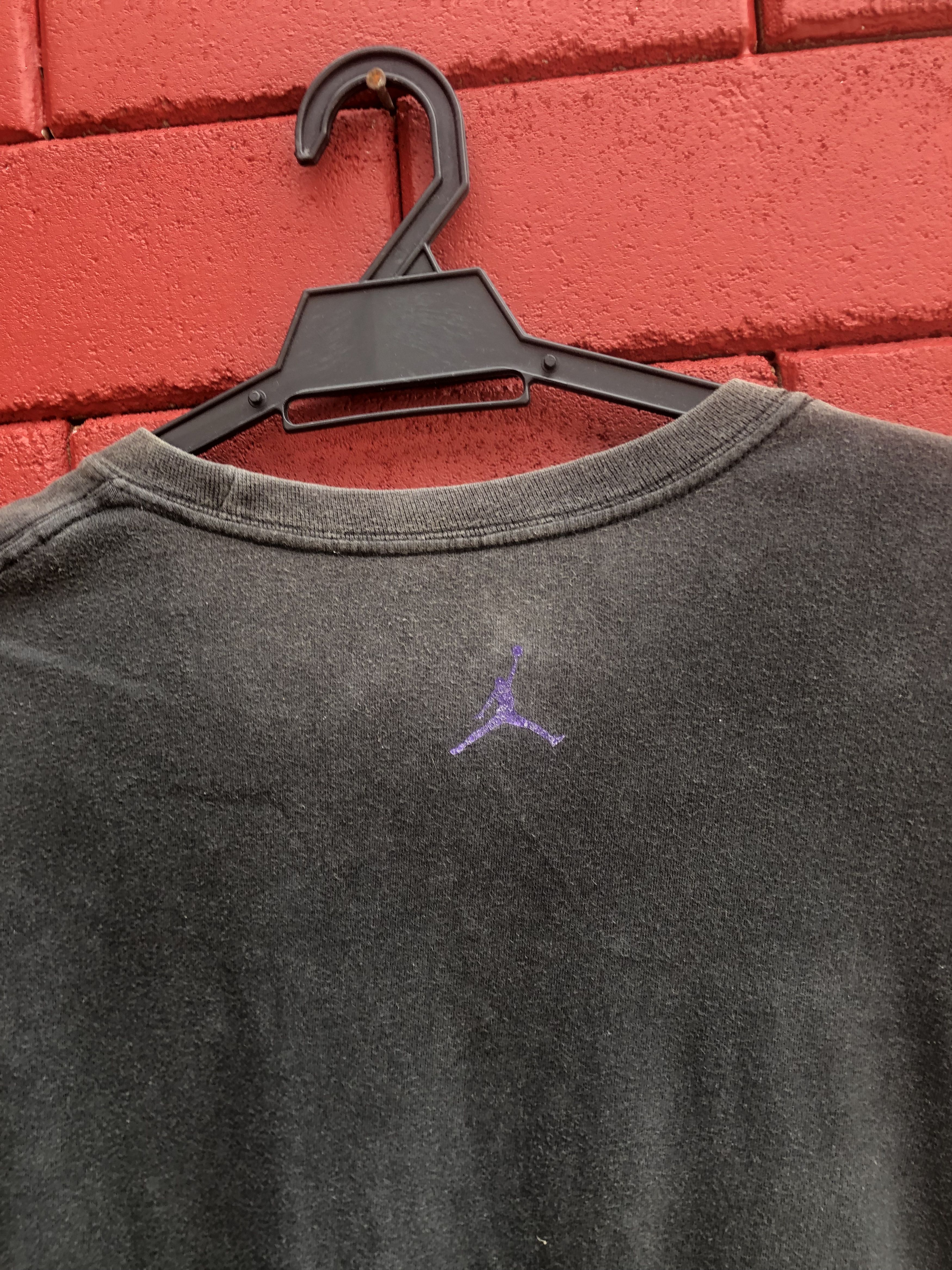 Jordan Brand Vintage Air Jordan Faded Fashion Style Shirt Size US XL / EU 56 / 4 - 7 Thumbnail