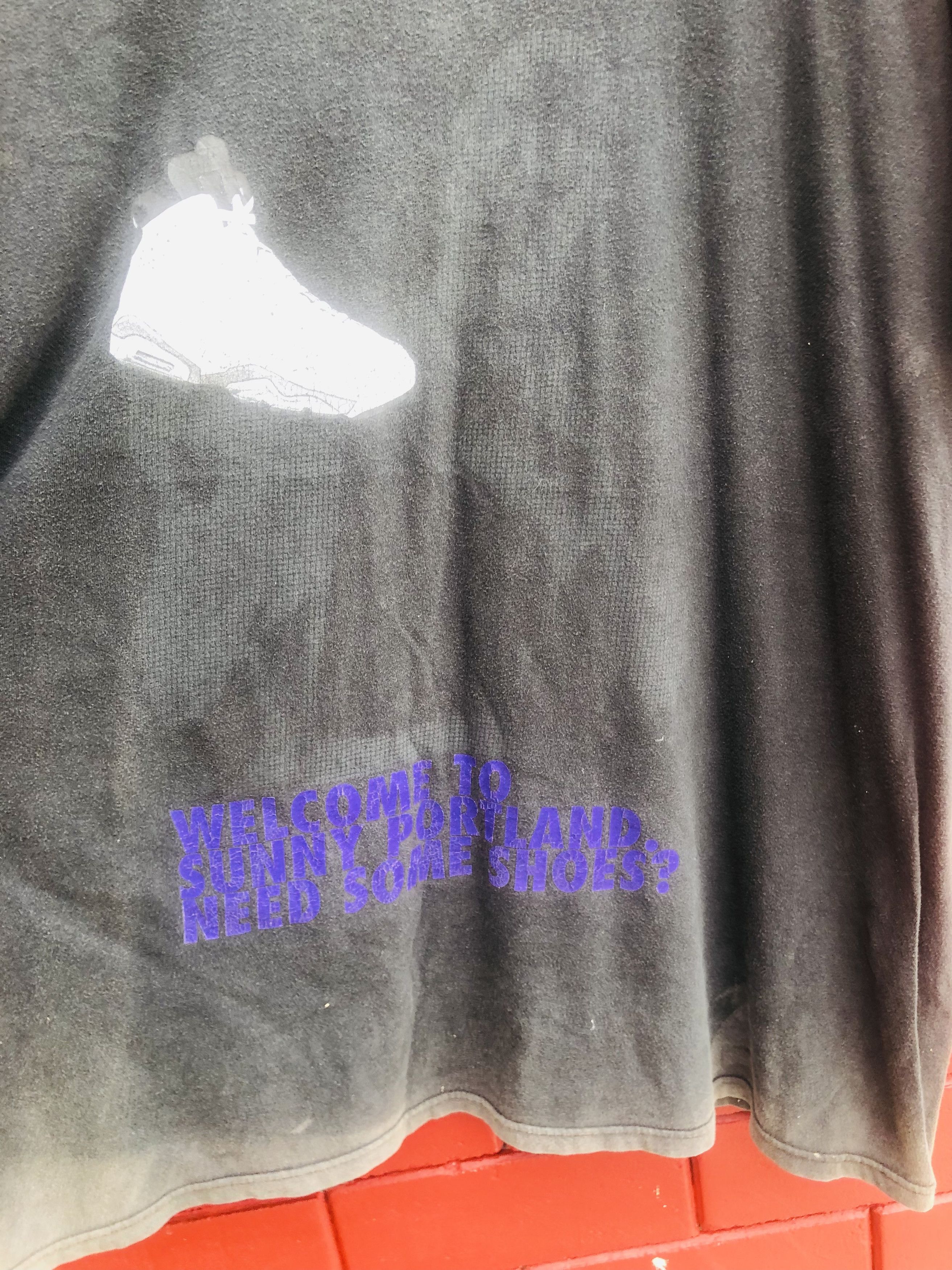Jordan Brand Vintage Air Jordan Faded Fashion Style Shirt Size US XL / EU 56 / 4 - 4 Thumbnail