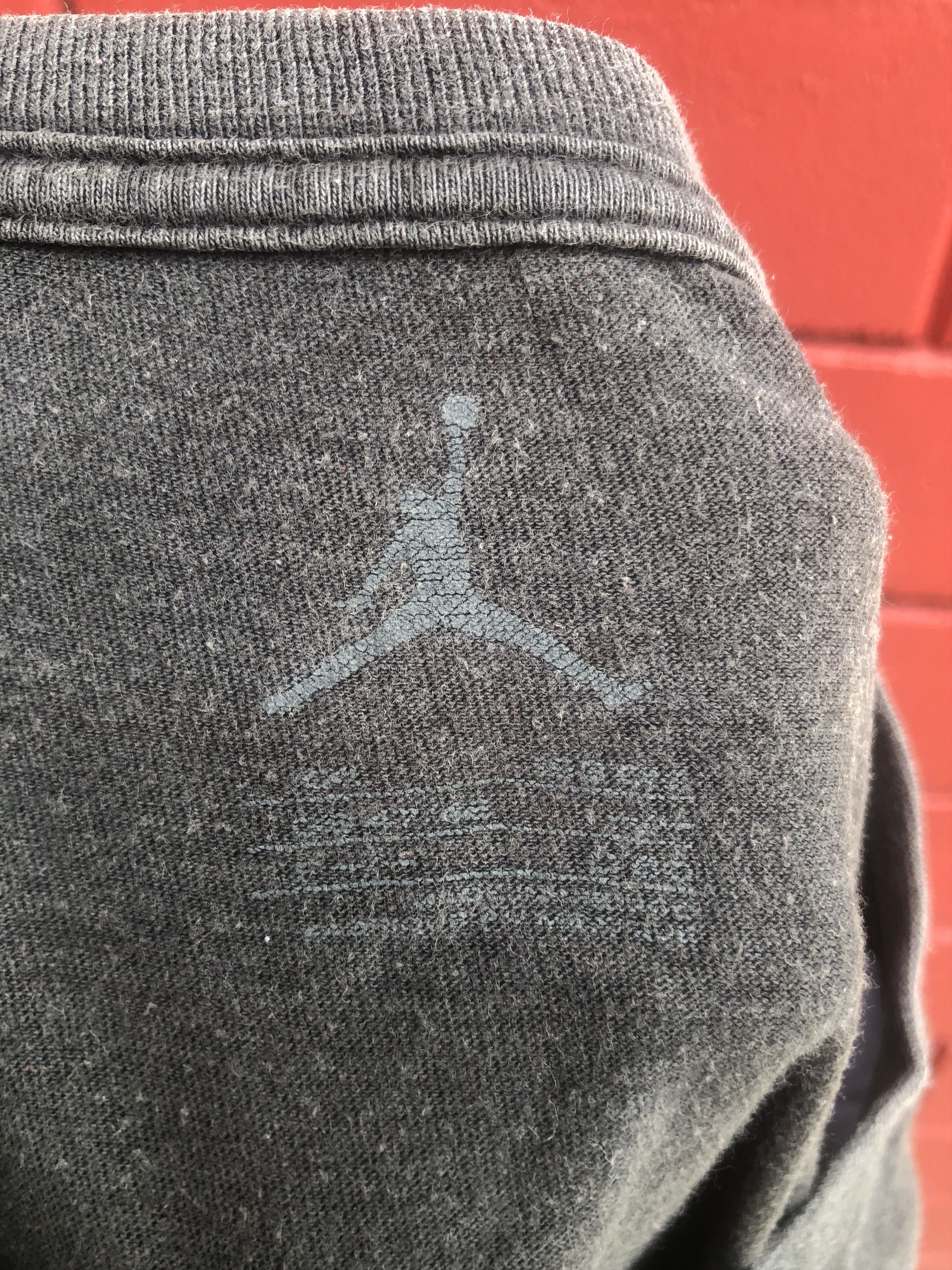 Jordan Brand Vintage Air Jordan Faded Fashion Style Shirt Size US XL / EU 56 / 4 - 8 Thumbnail