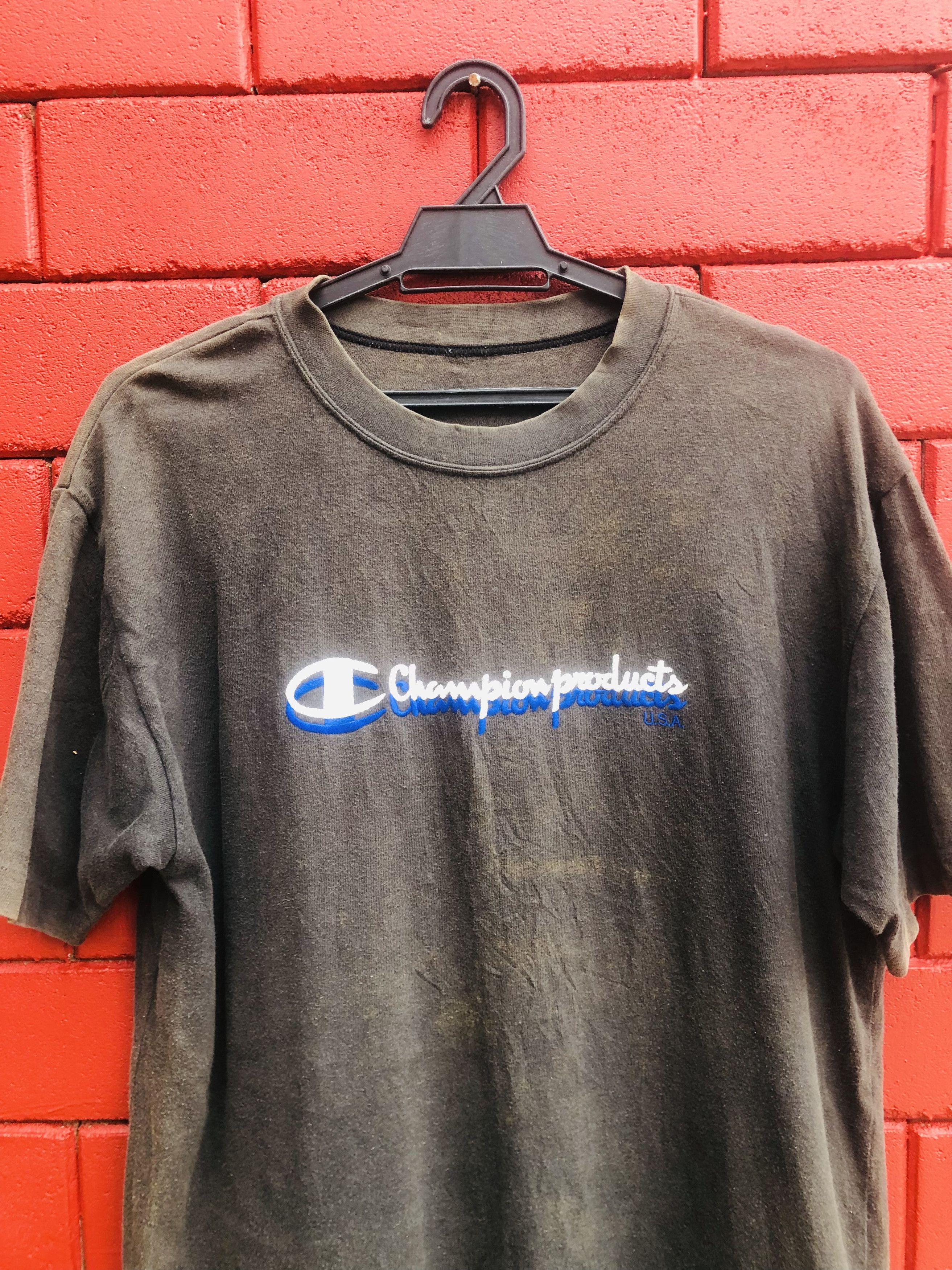 Champion × Vintage Vintage Champion Product Travis Scott Fashion Style Size US L / EU 52-54 / 3 - 3 Thumbnail