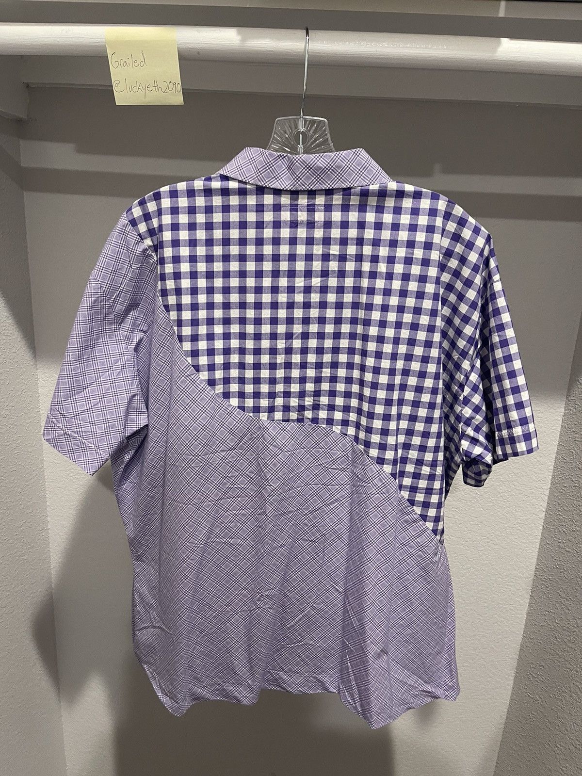 ERL ERL Gingham Wave Check Button Up Camp Shirt Size US L / EU 52-54 / 3 - 3 Thumbnail