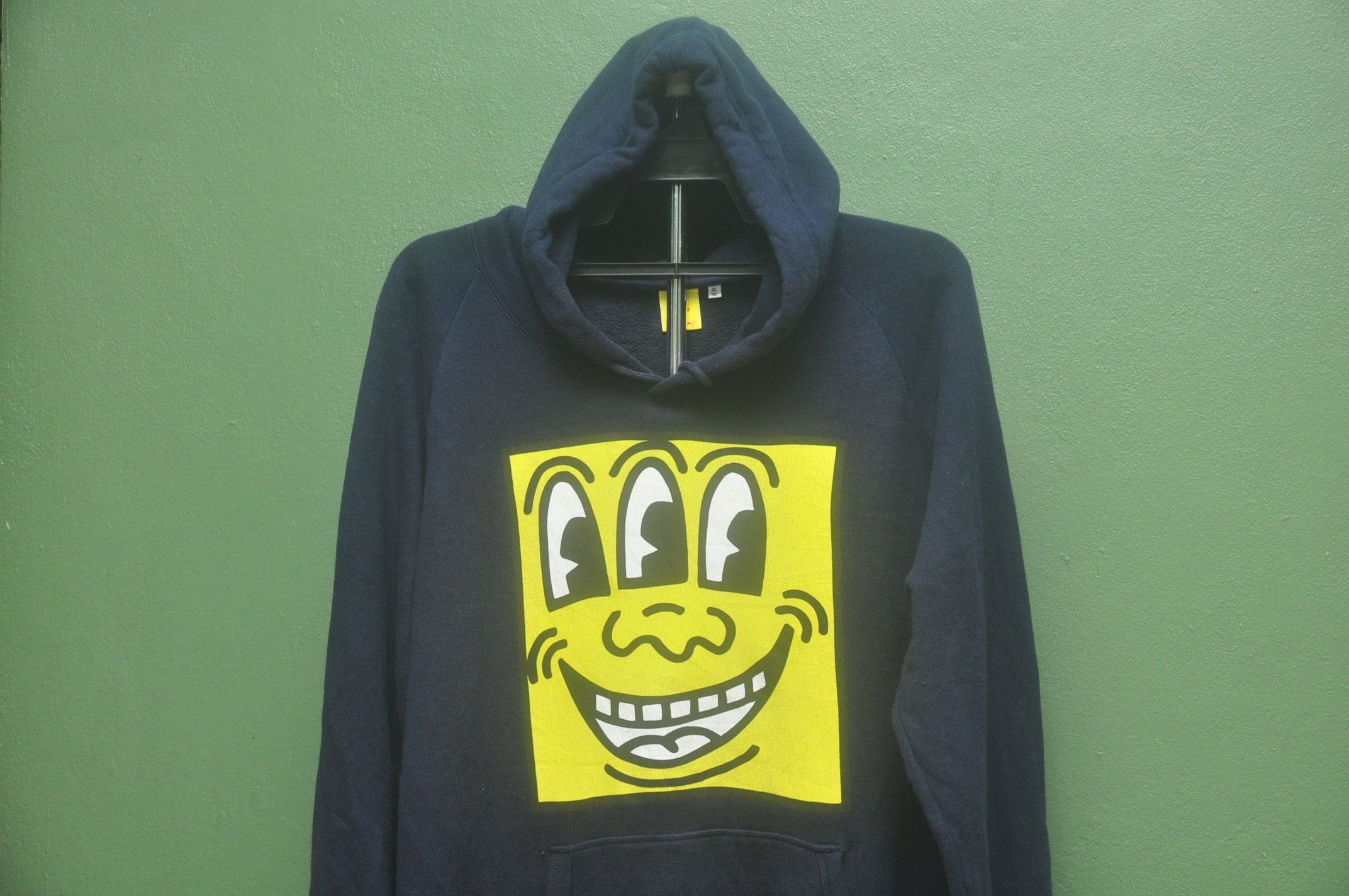 Japanese Brand × Vintage Keith Haring Big Face Skateboarding Hoodie Travis Scott Size US L / EU 52-54 / 3 - 3 Thumbnail