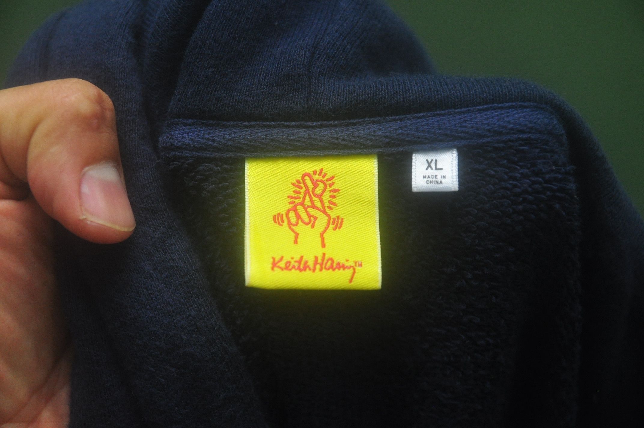 Japanese Brand × Vintage Keith Haring Big Face Skateboarding Hoodie Travis Scott Size US L / EU 52-54 / 3 - 7 Thumbnail