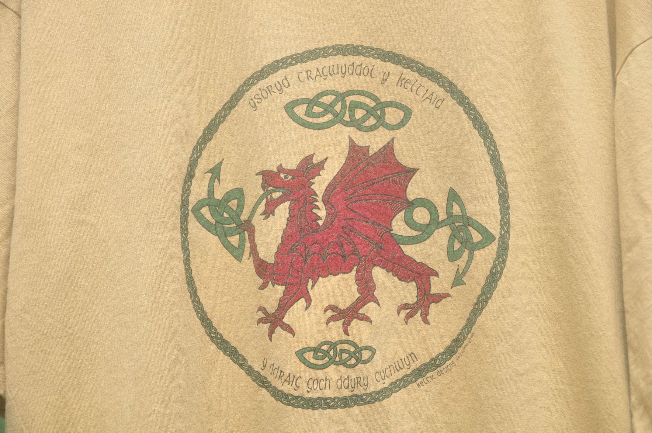 Japanese Brand × Vintage Vintage Dragon Keltic Designs Shirt Travis Scott Style Size US XL / EU 56 / 4 - 4 Thumbnail
