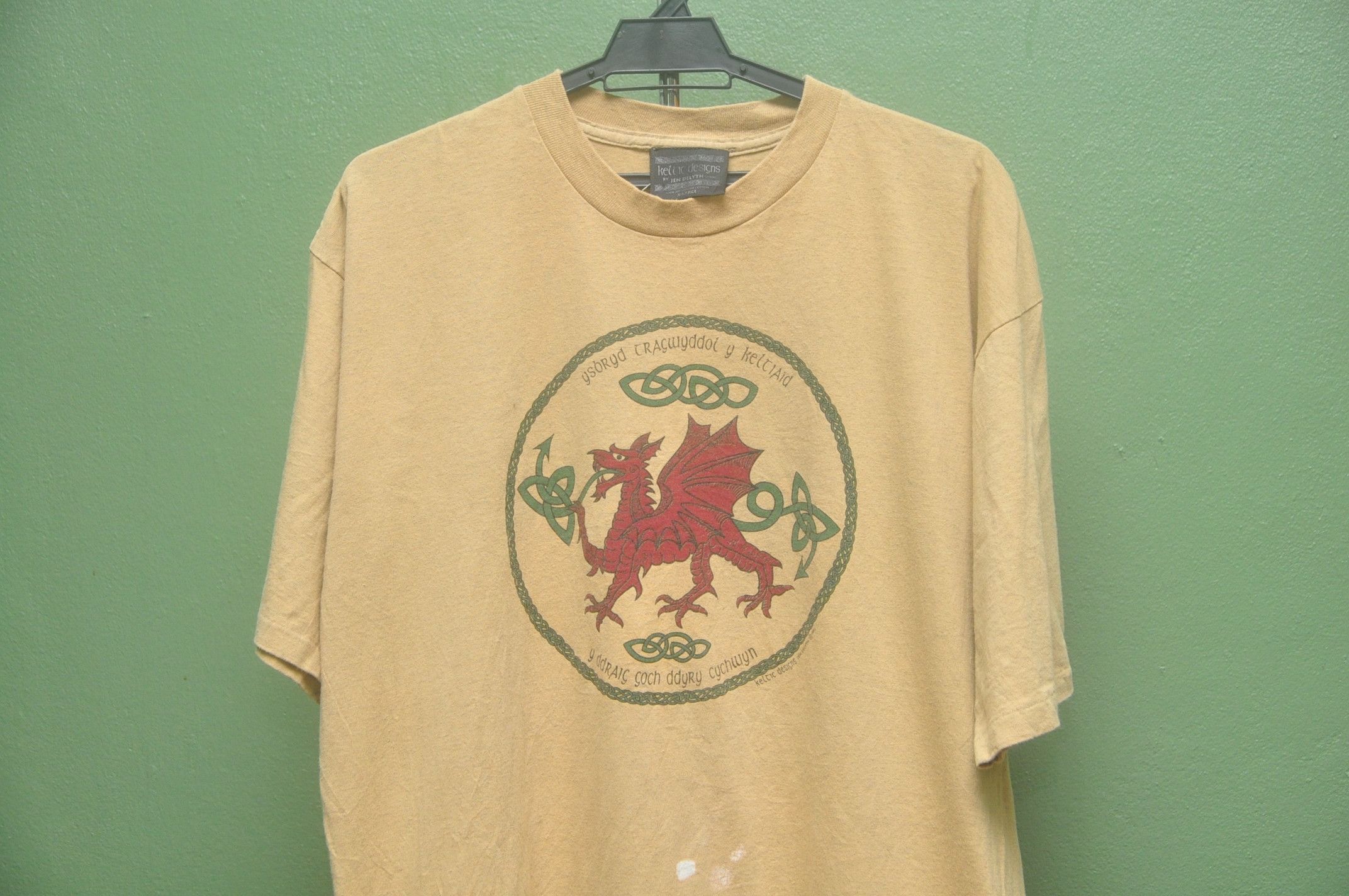Japanese Brand × Vintage Vintage Dragon Keltic Designs Shirt Travis Scott Style Size US XL / EU 56 / 4 - 3 Thumbnail