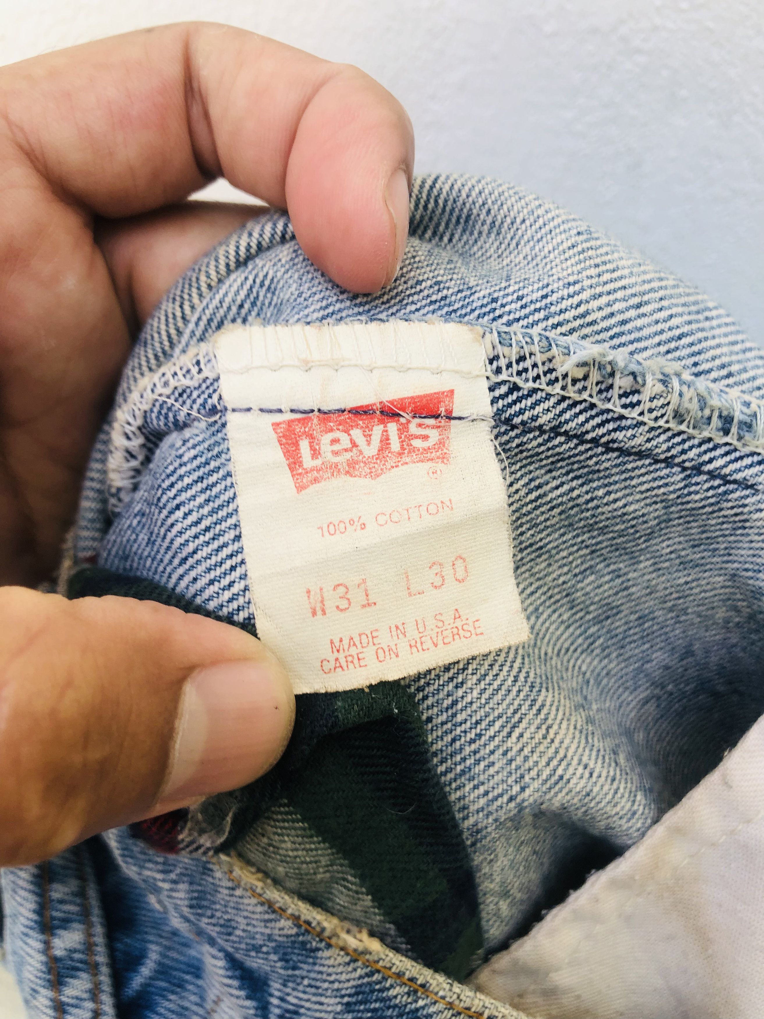 Levi's Vintage Clothing Vintage Levis Distressed Nirvana Kurt Cobain Fashion Style Size US 30 / EU 46 - 10 Thumbnail