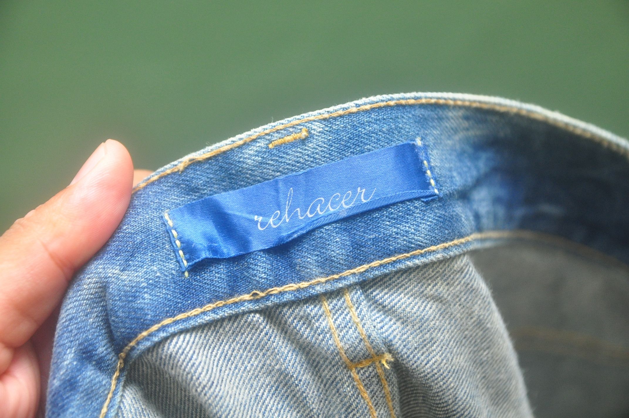 Japanese Brand Vintage Rehacer Japanese Designer Fashion Style Jeans Size US 34 / EU 50 - 7 Thumbnail