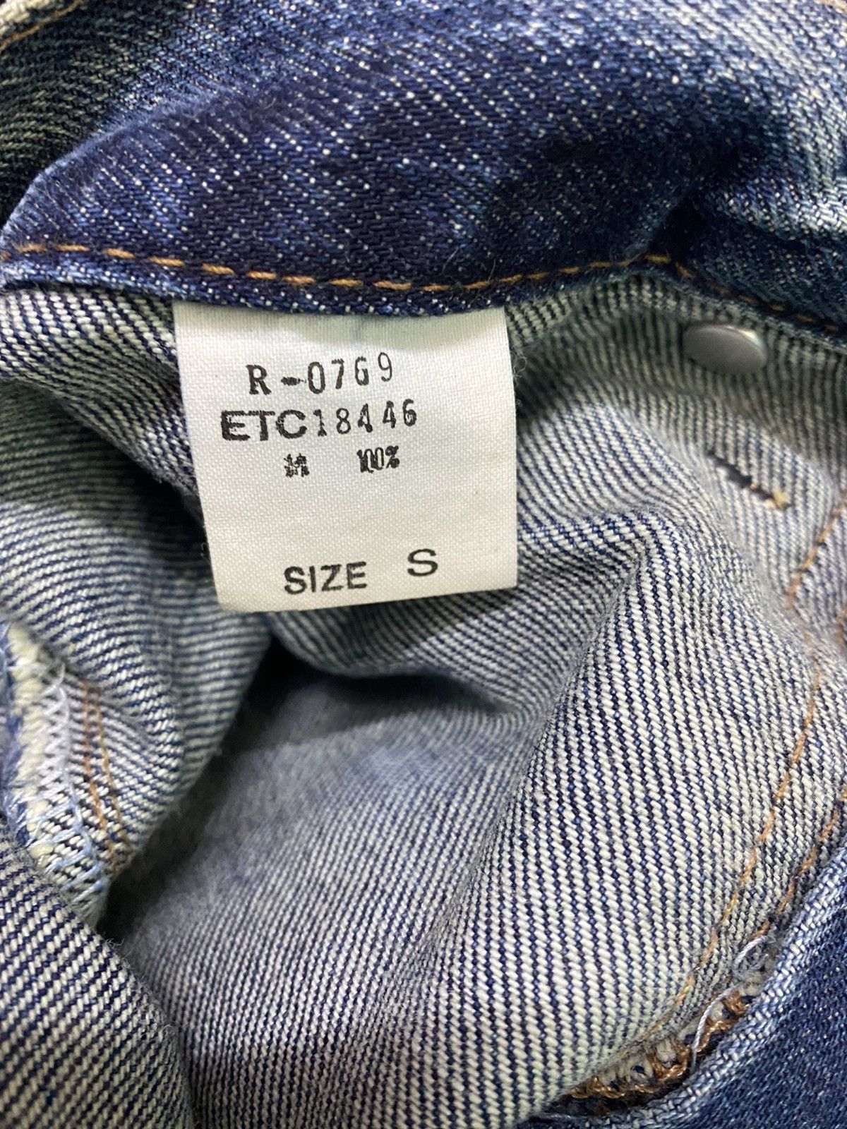 Japanese Brand JAPANESE BRAND R.N.A INC MULTIZIPPER DISTRESSED DENIM JEANS Size US 31 - 10 Thumbnail