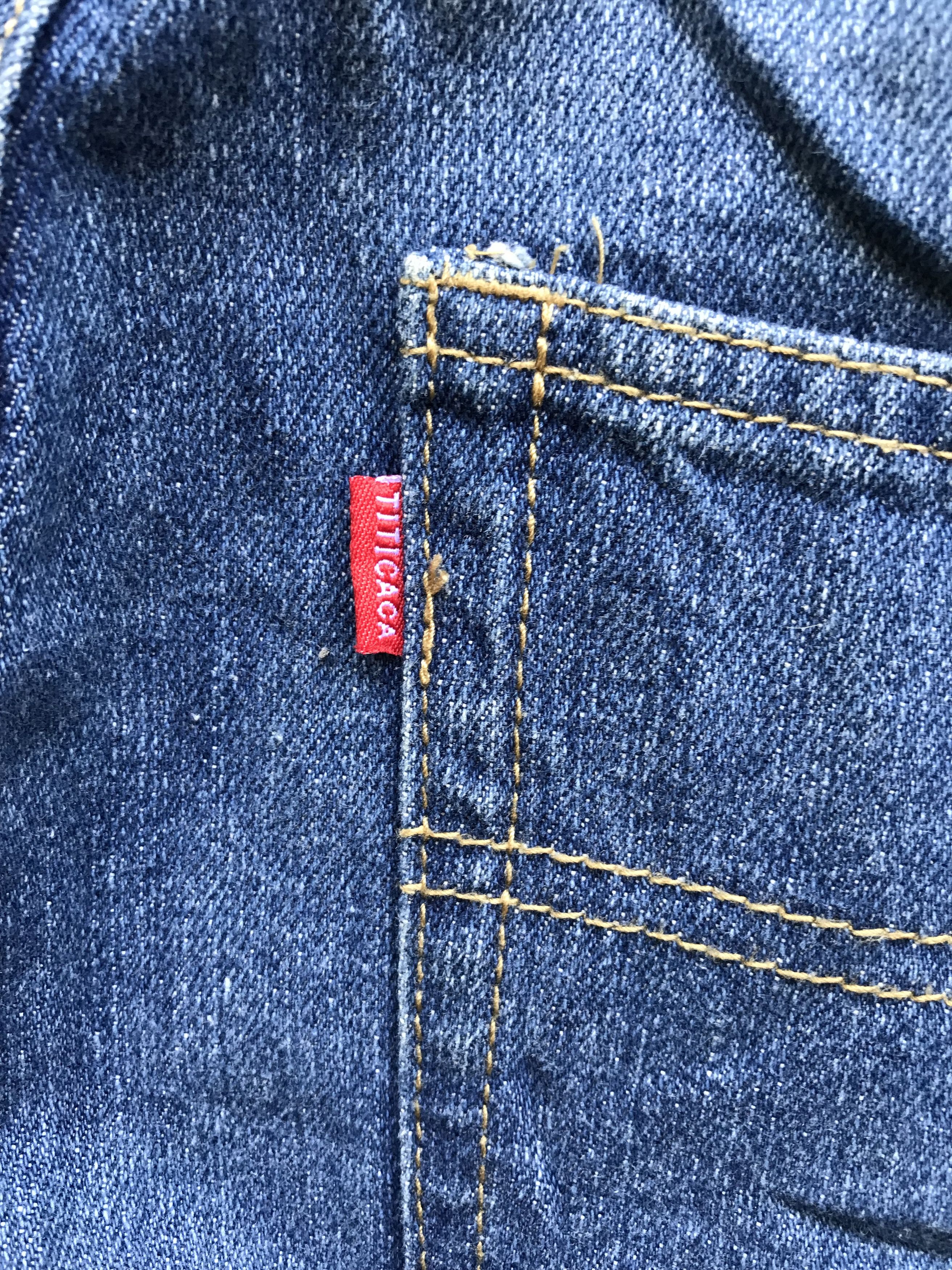 Japanese Brand TITICACA Peace Denim Size US 32 / EU 48 - 10 Thumbnail
