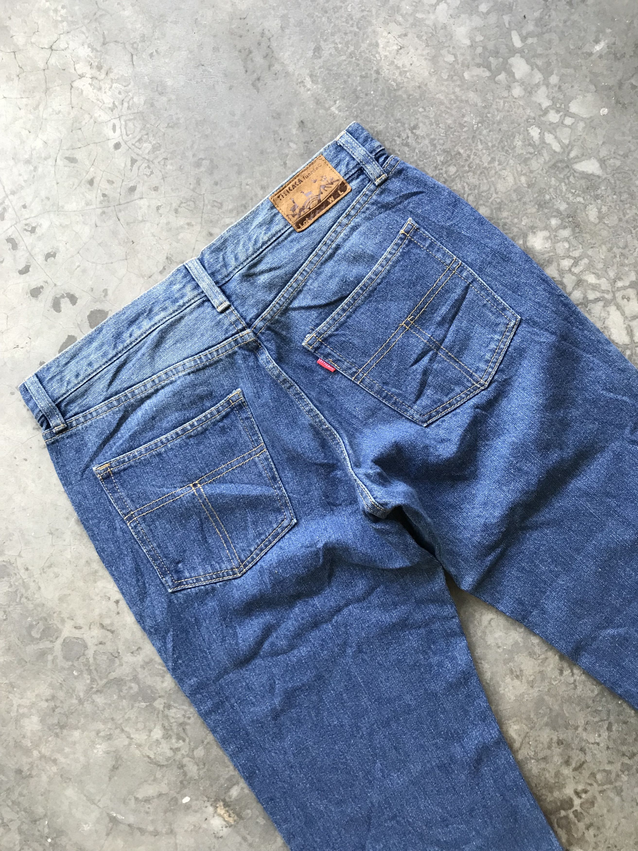 Japanese Brand TITICACA Peace Denim Size US 32 / EU 48 - 7 Thumbnail