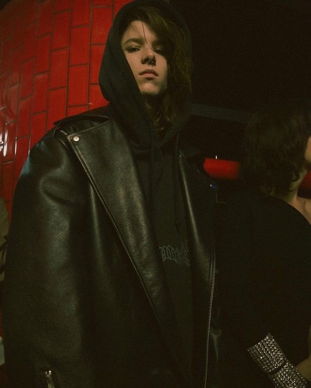 Vetements Sz XS RARE GRAIL RUNWAY VERSION AW15 OG METAL Hoodie black Size US XS / EU 42 / 0 - 3 Thumbnail