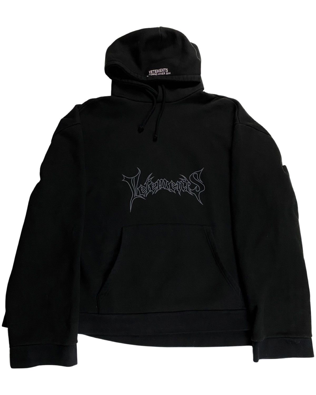 Vetements Vetements OG Metal Runway Hoodie AW16 | Grailed