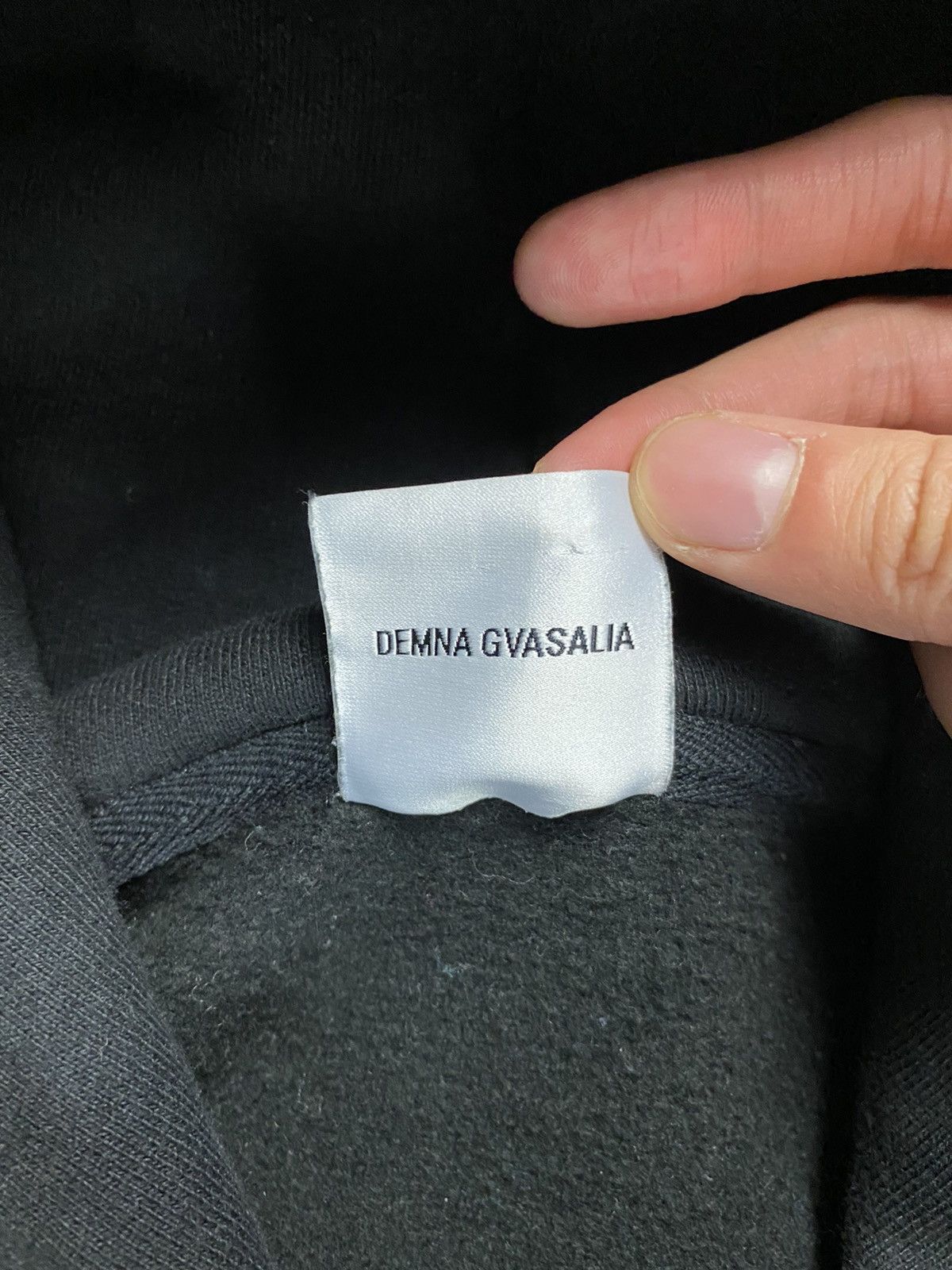 Vetements Sz XS RARE GRAIL RUNWAY VERSION AW15 OG METAL Hoodie black Size US XS / EU 42 / 0 - 22 Thumbnail