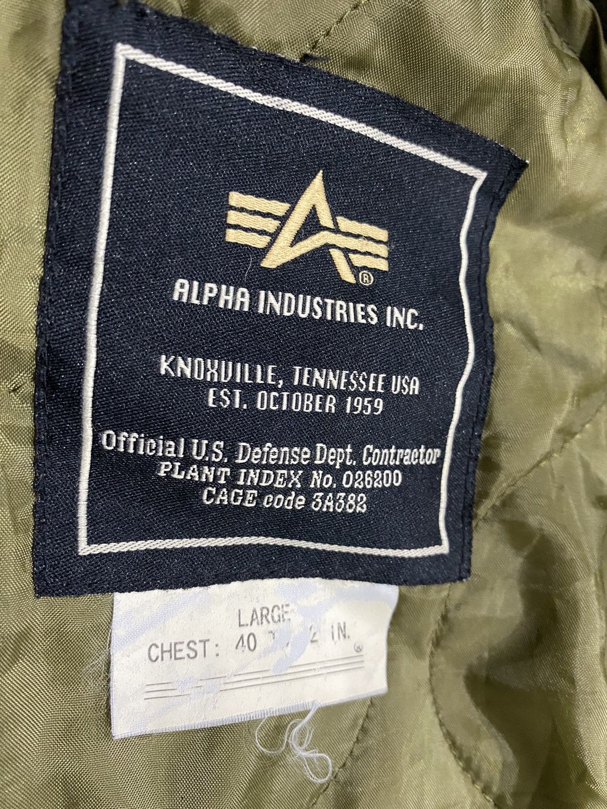Alpha Industries Alpha Industries InC Parka Jacket double lining Size US L / EU 52-54 / 3 - 12 Thumbnail