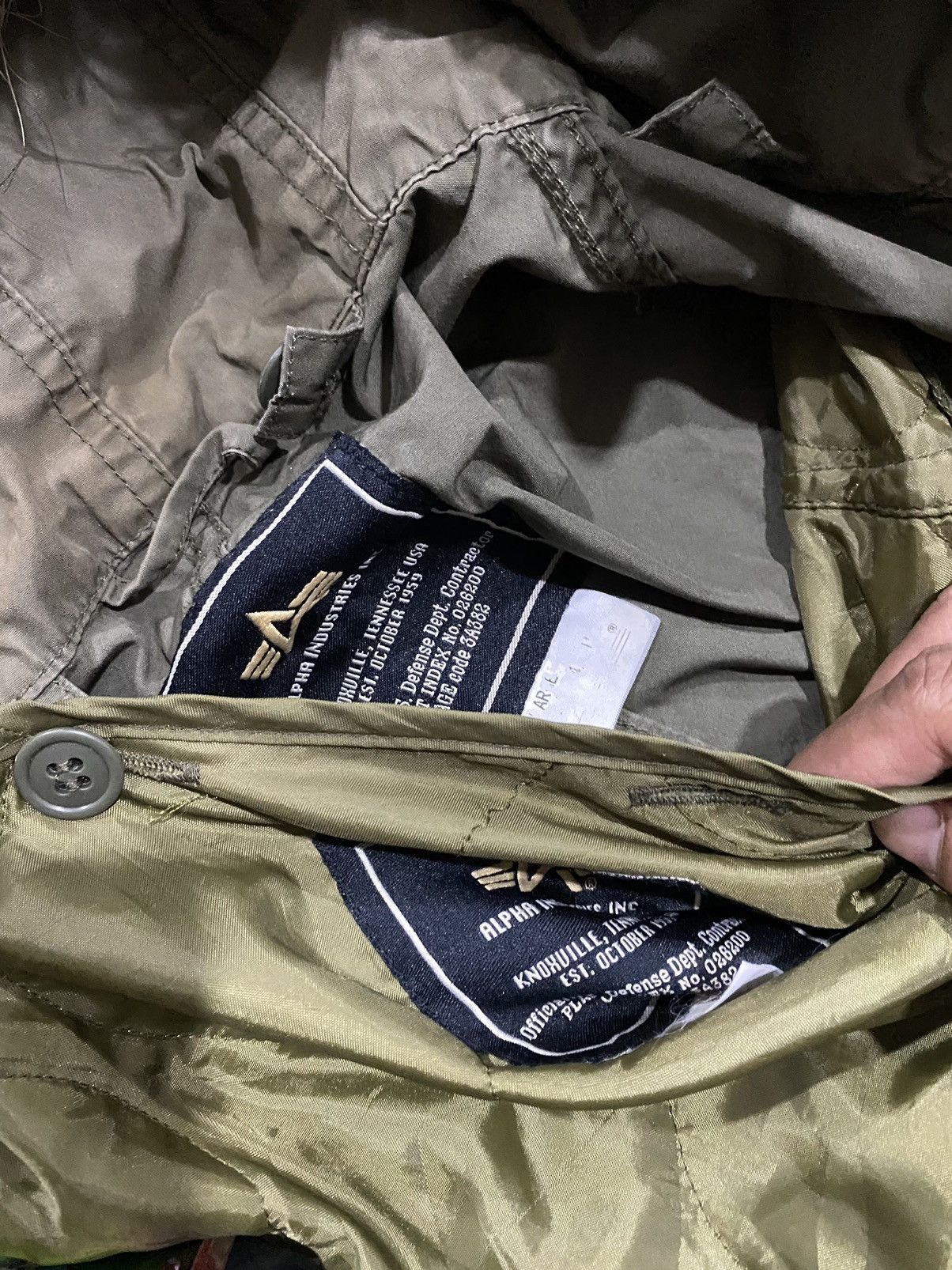 Alpha Industries Alpha Industries InC Parka Jacket double lining Size US L / EU 52-54 / 3 - 14 Thumbnail
