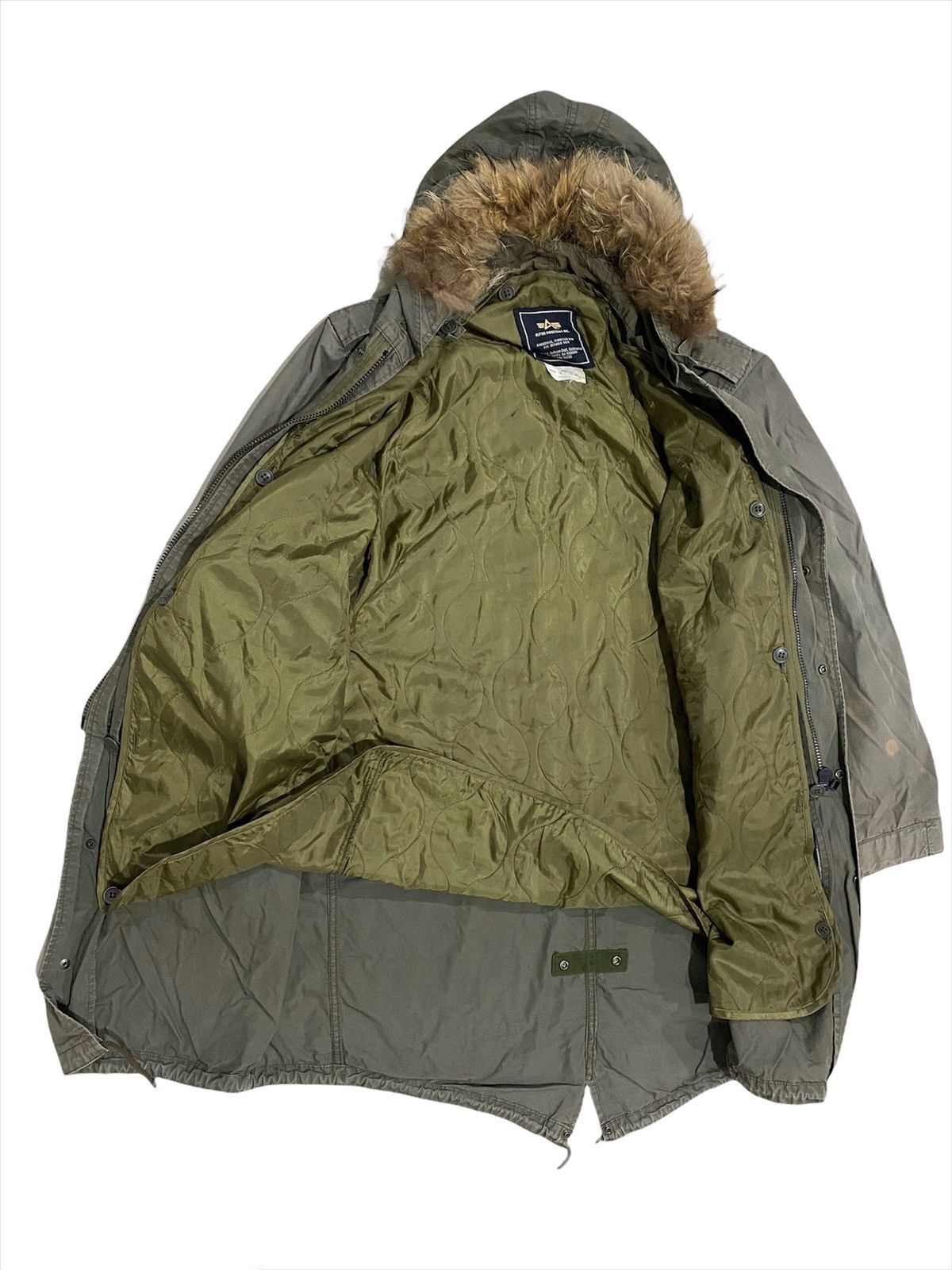 Alpha Industries Alpha Industries InC Parka Jacket double lining Size US L / EU 52-54 / 3 - 6 Thumbnail