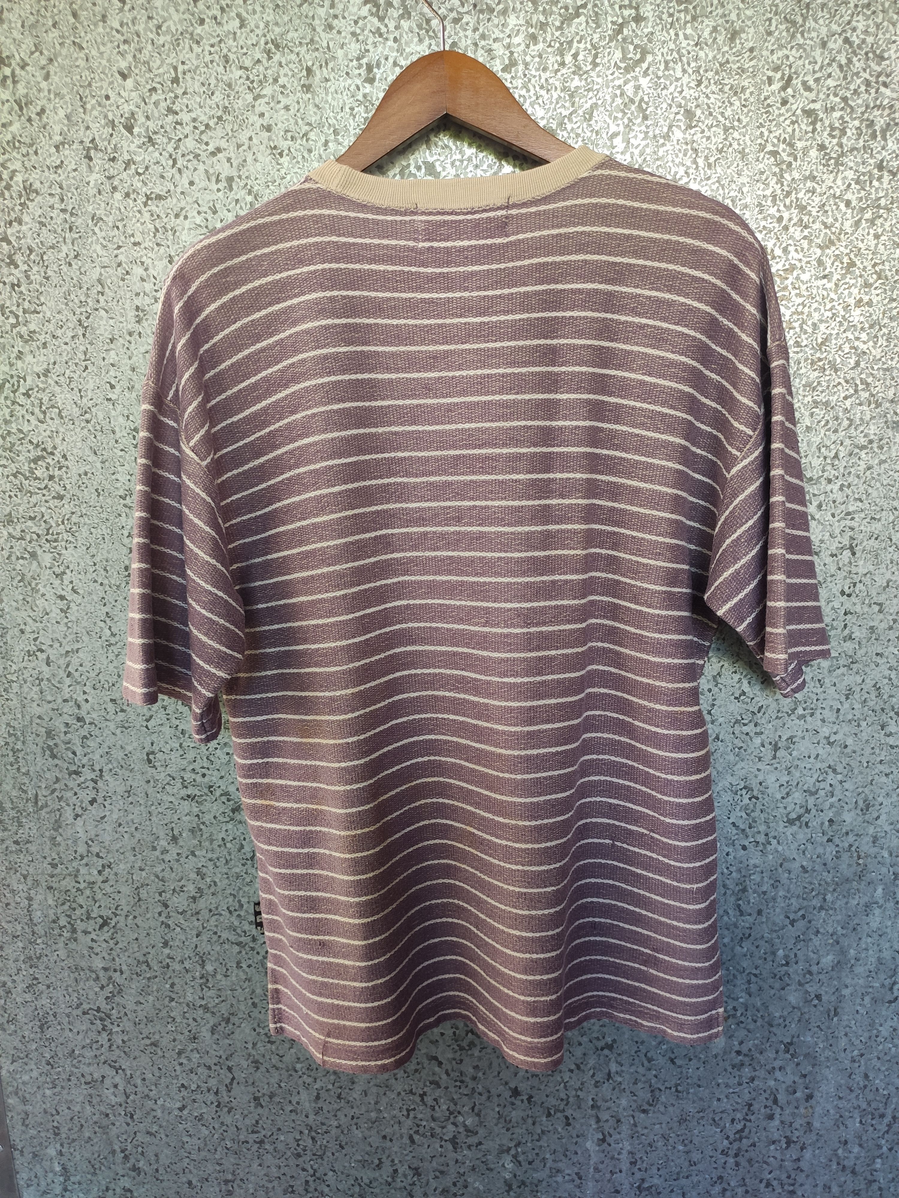 Japanese Brand FDS Fordoks t shirt stripes multicolour Size US L / EU 52-54 / 3 - 3 Thumbnail