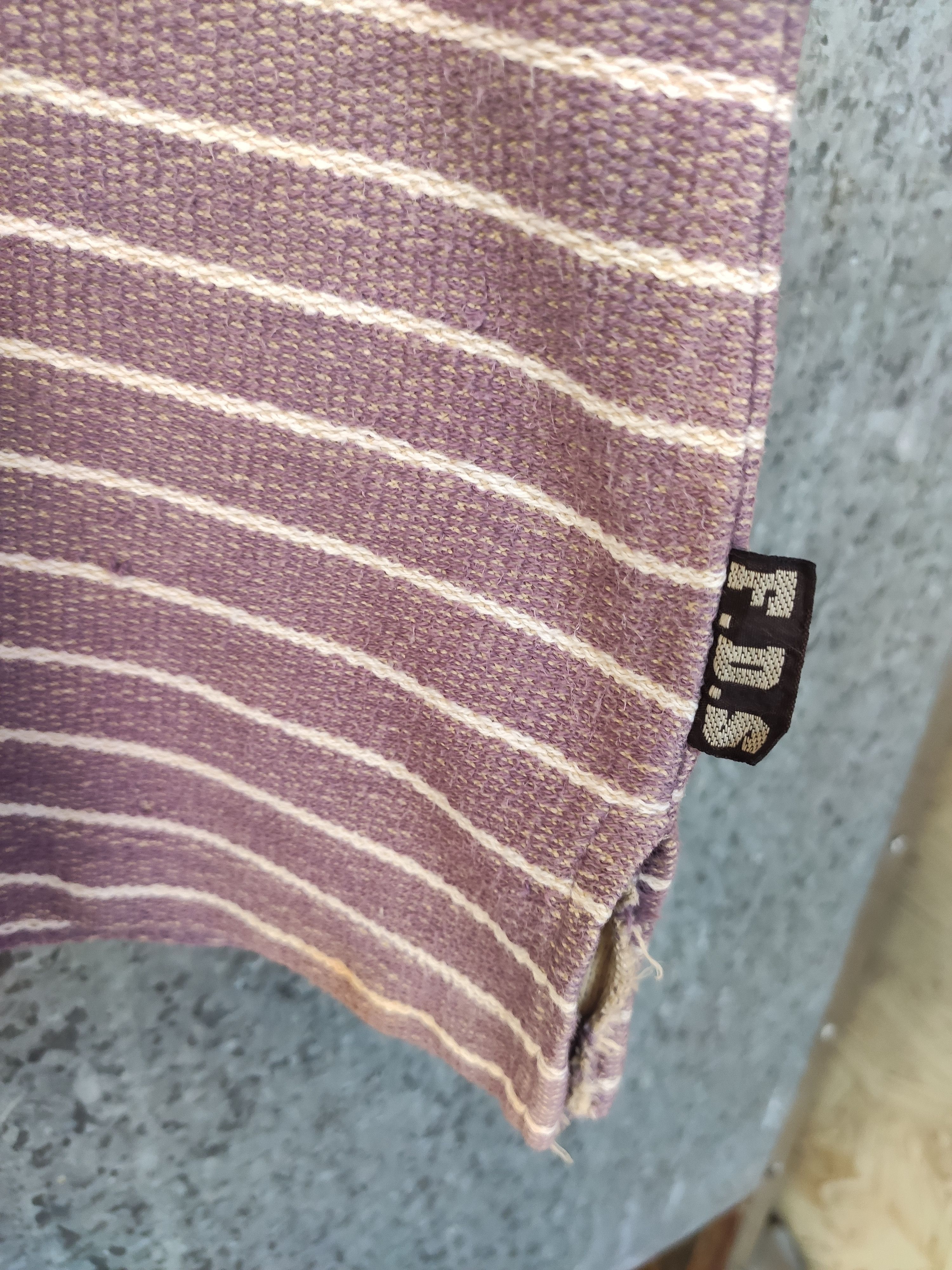 Japanese Brand FDS Fordoks t shirt stripes multicolour Size US L / EU 52-54 / 3 - 4 Thumbnail