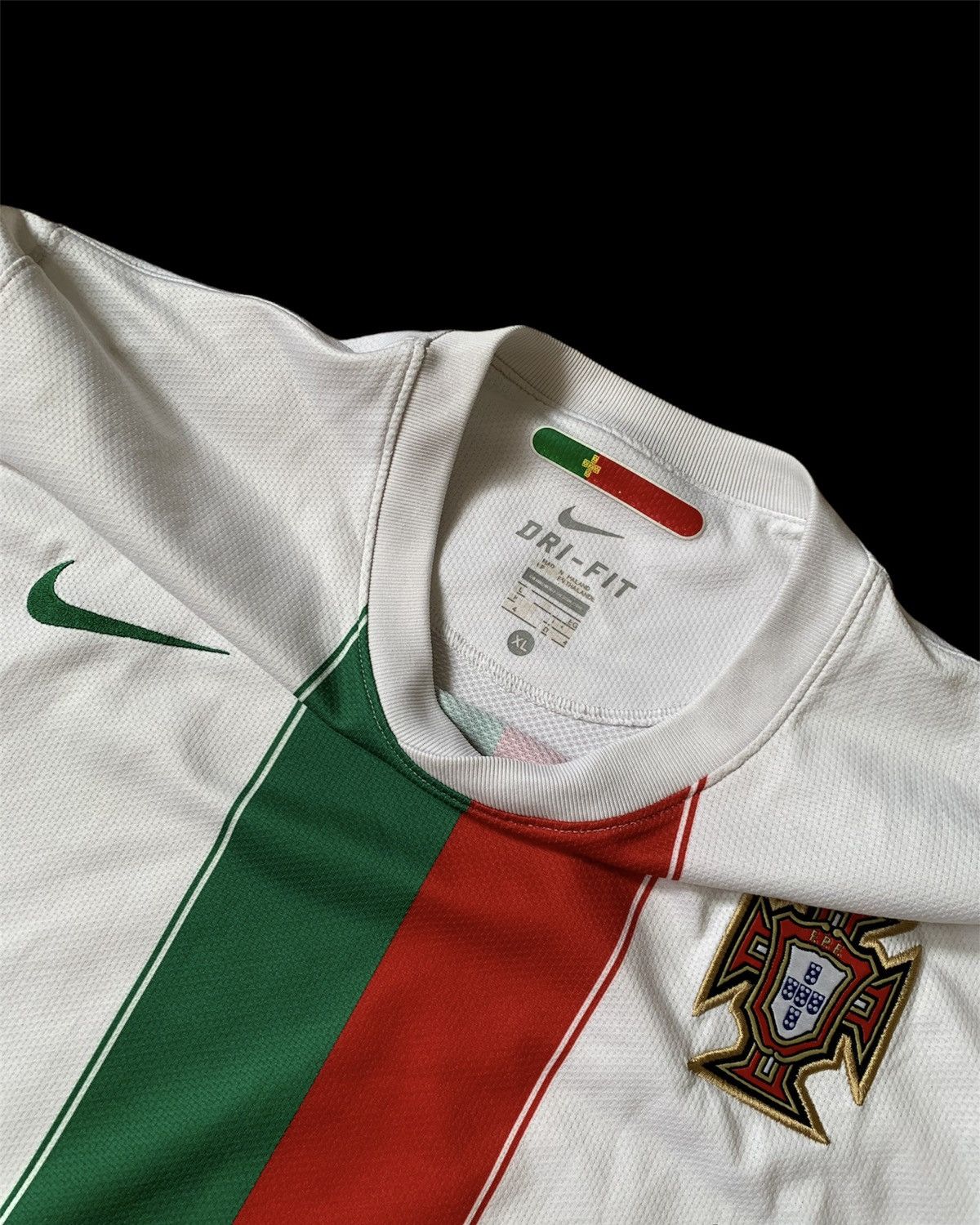 Nike 2010 World Cup Nike Portugal Away Soccer Jersey Size US XL / EU 56 / 4 - 6 Thumbnail