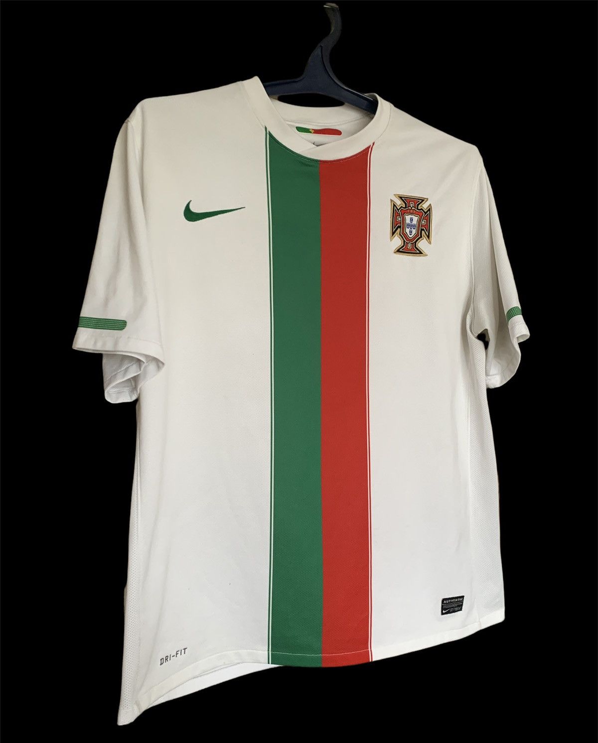 Nike 2010 World Cup Nike Portugal Away Soccer Jersey Size US XL / EU 56 / 4 - 2 Thumbnail