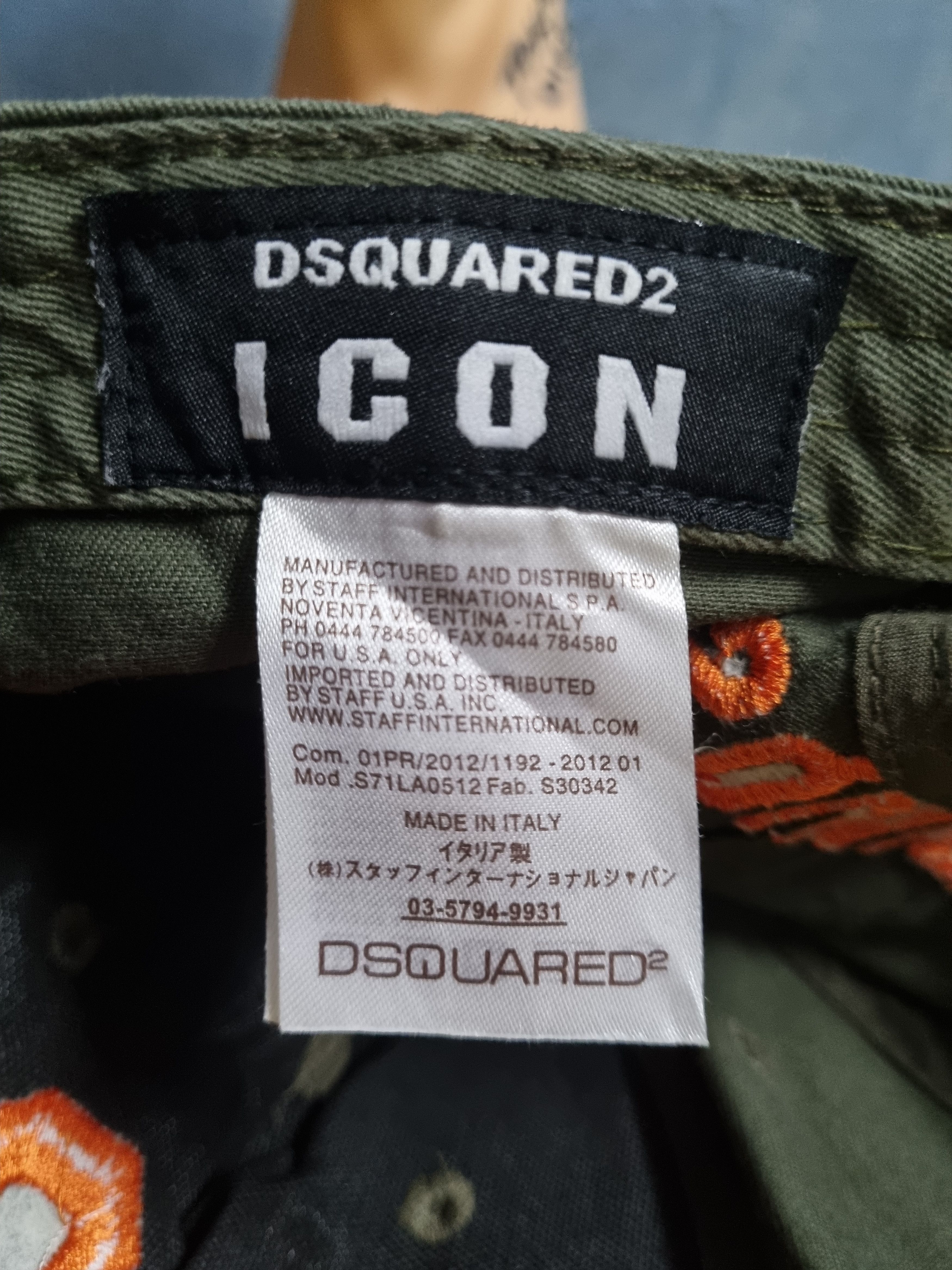 Designer × Dsquared2 Dsquared Icon Hat x Designer Size ONE SIZE - 7 Thumbnail