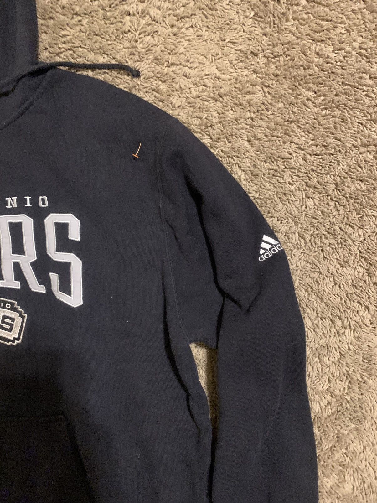 Adidas Vintage San Antonio Spurs hoodie 90s size xl Size US XL / EU 56 / 4 - 3 Thumbnail