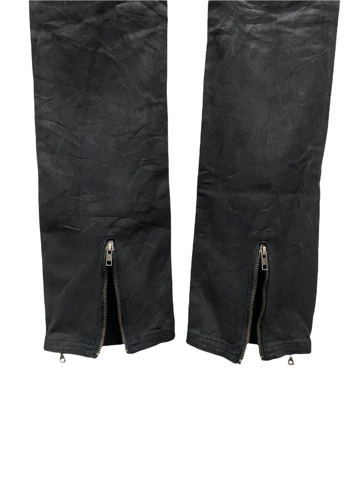 CIVARIZE Civarize Dark Shadow Cargo Zipper Parachute Wax Pants Size US 29 - 7 Thumbnail