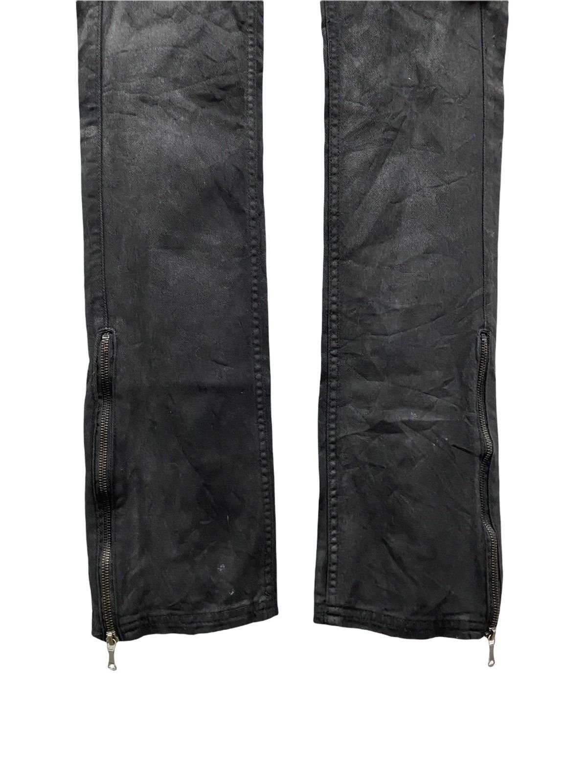 CIVARIZE Civarize Dark Shadow Cargo Zipper Parachute Wax Pants Size US 29 - 4 Thumbnail