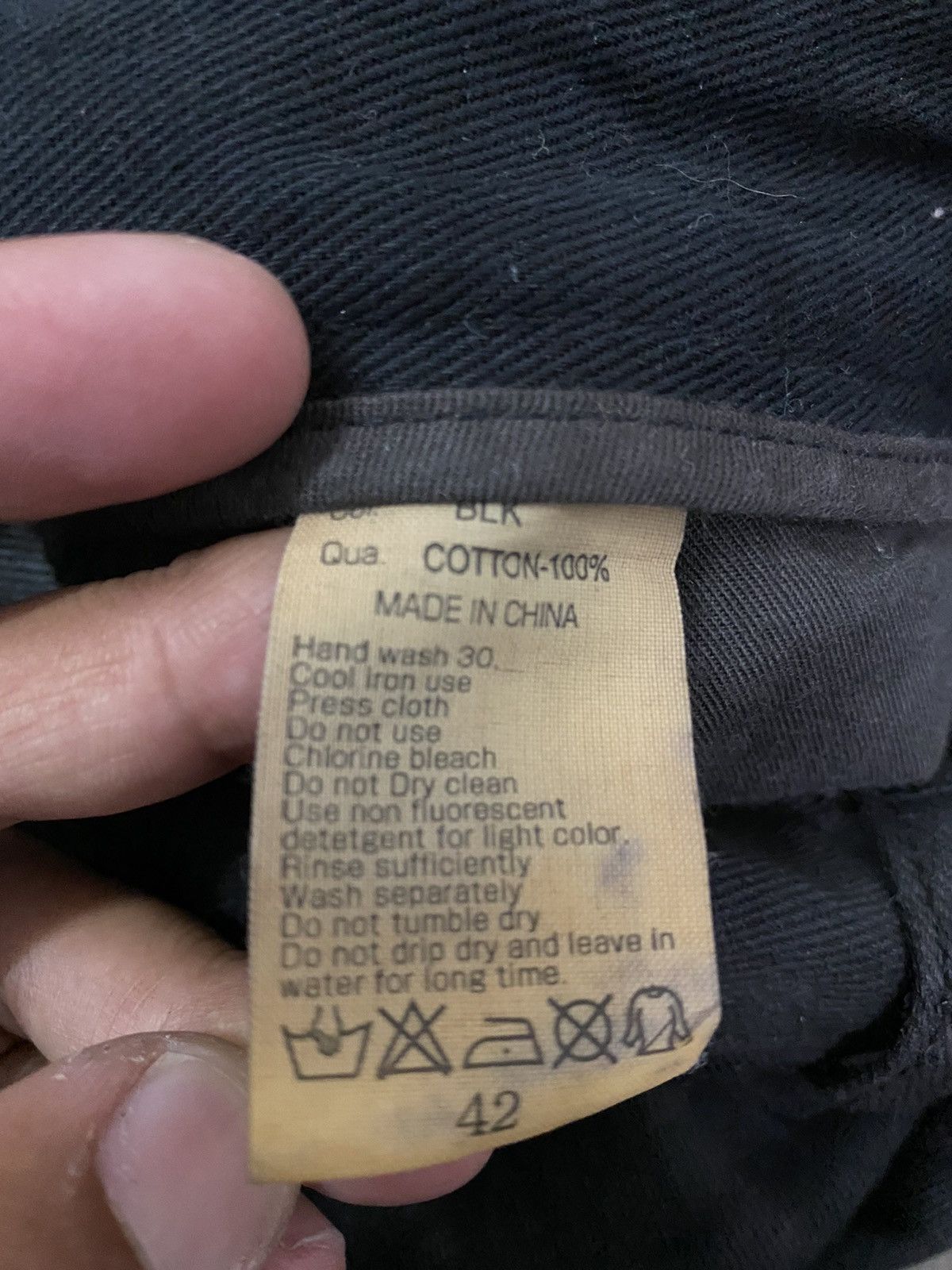 CIVARIZE Civarize Dark Shadow Cargo Zipper Parachute Wax Pants Size US 29 - 10 Thumbnail