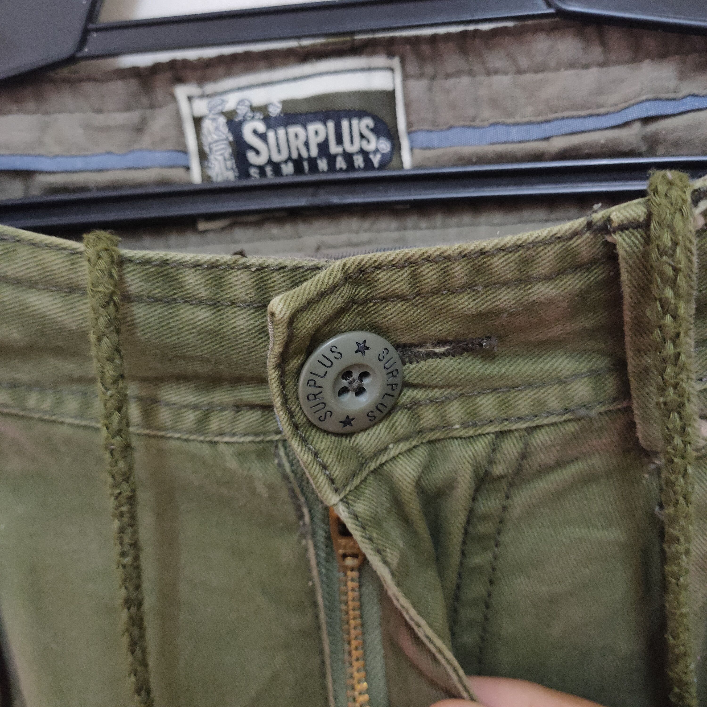 Surplus Research Surplus Military Cargo Pants drawstring trouser tactical Size US 32 / EU 48 - 5 Thumbnail