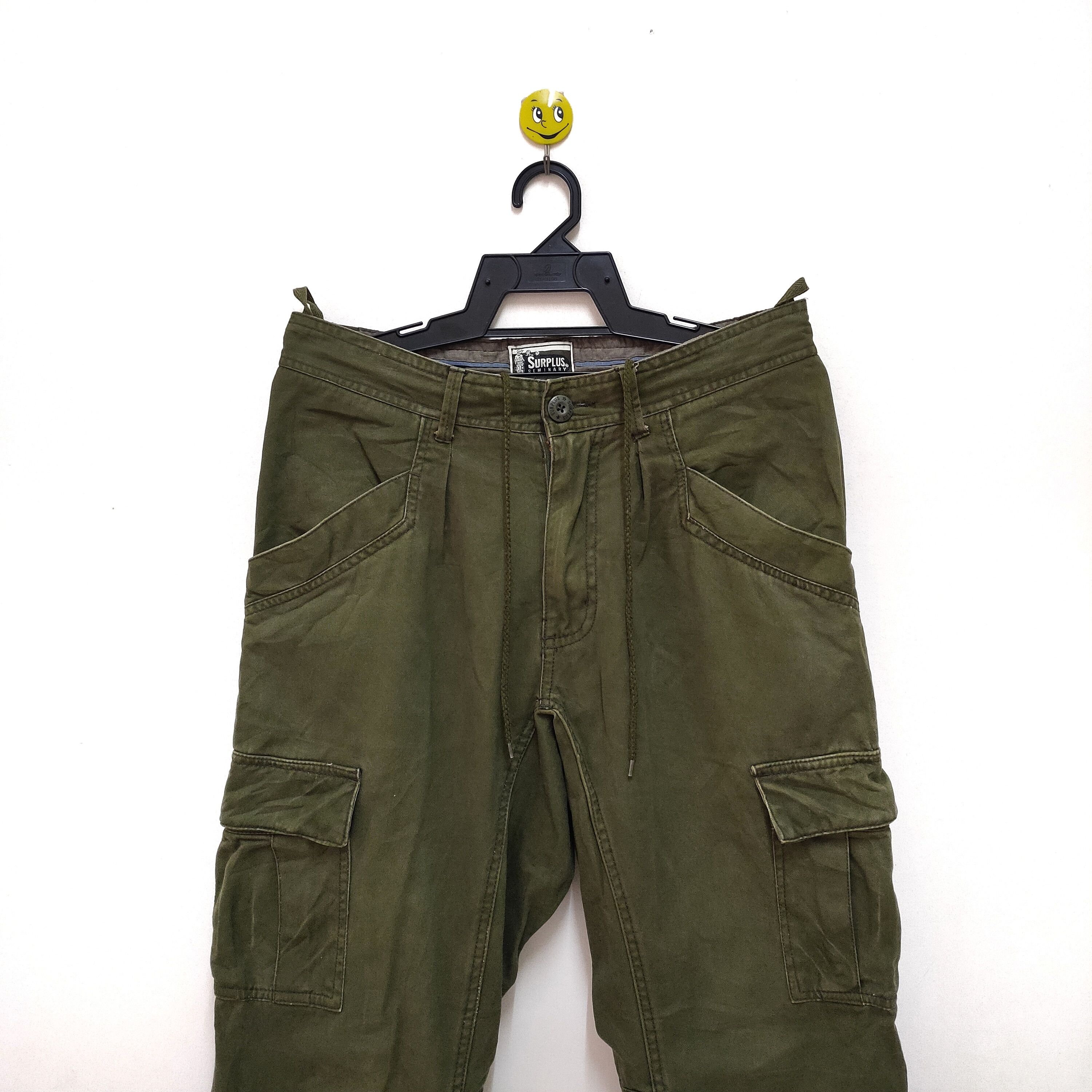 Surplus Research Surplus Military Cargo Pants drawstring trouser tactical Size US 32 / EU 48 - 3 Thumbnail