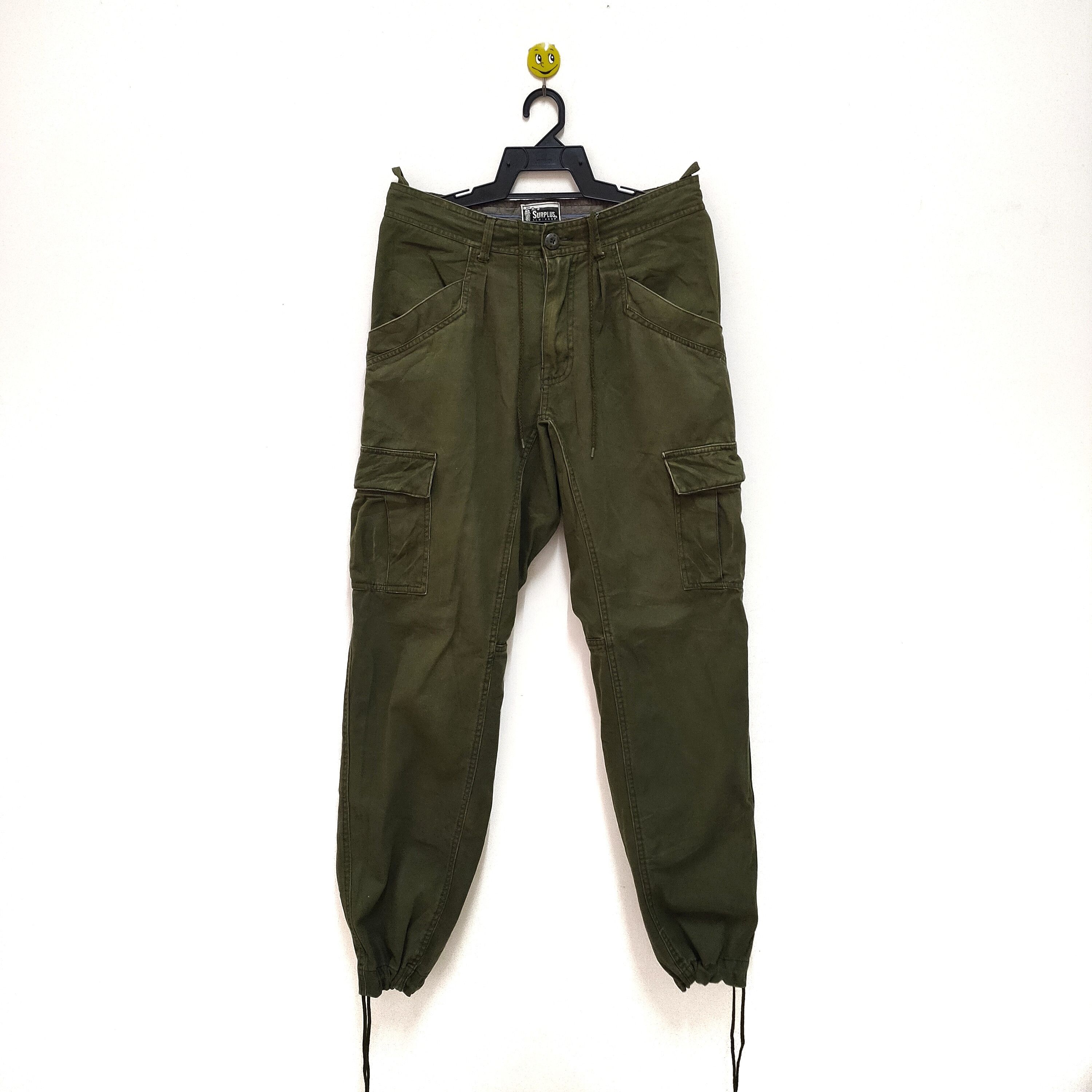 Surplus Research Surplus Military Cargo Pants drawstring trouser tactical Size US 32 / EU 48 - 1 Thumbnail