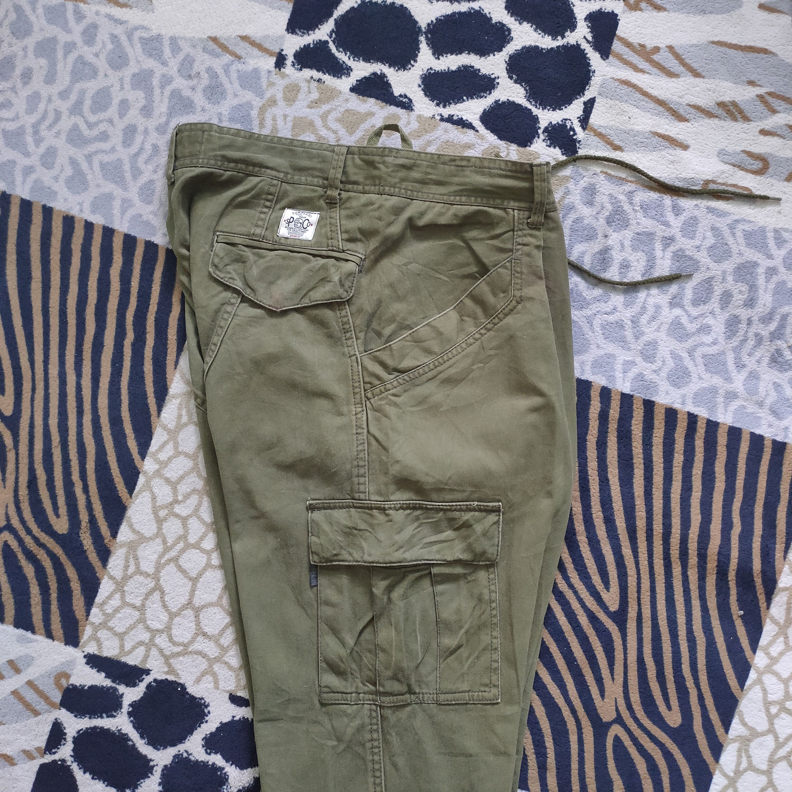 Surplus Research Surplus Military Cargo Pants drawstring trouser tactical Size US 32 / EU 48 - 8 Thumbnail