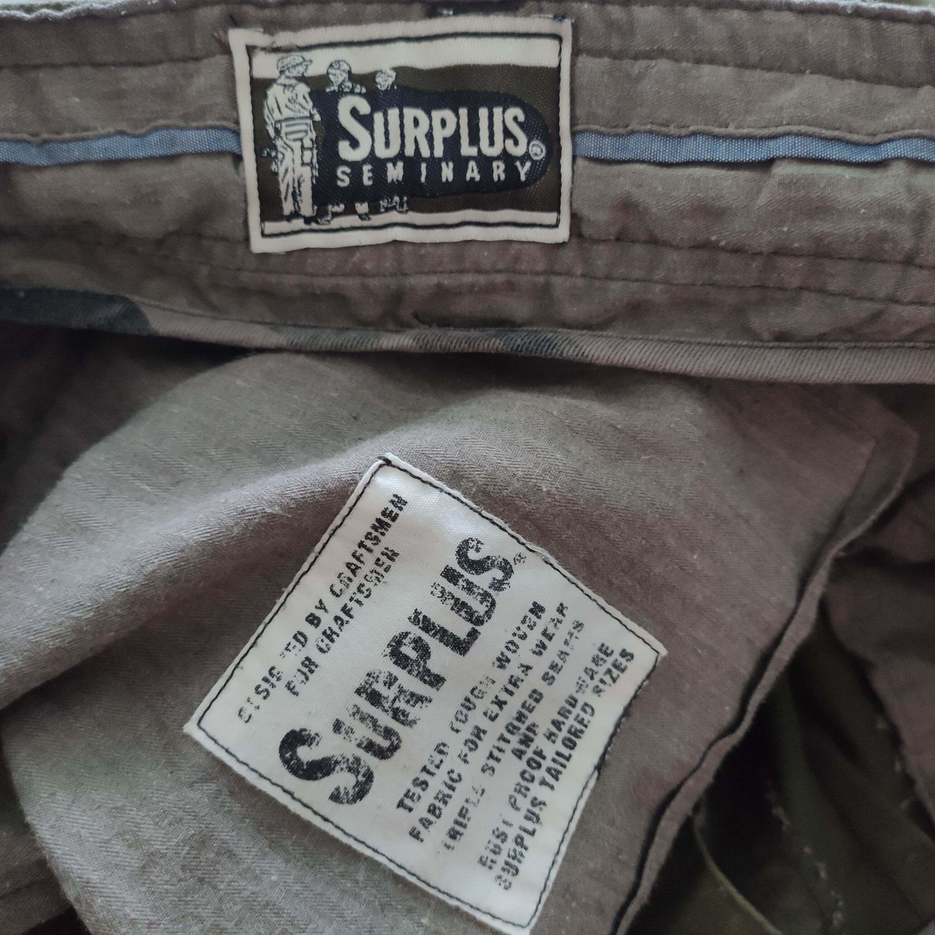 Surplus Research Surplus Military Cargo Pants drawstring trouser tactical Size US 32 / EU 48 - 9 Thumbnail