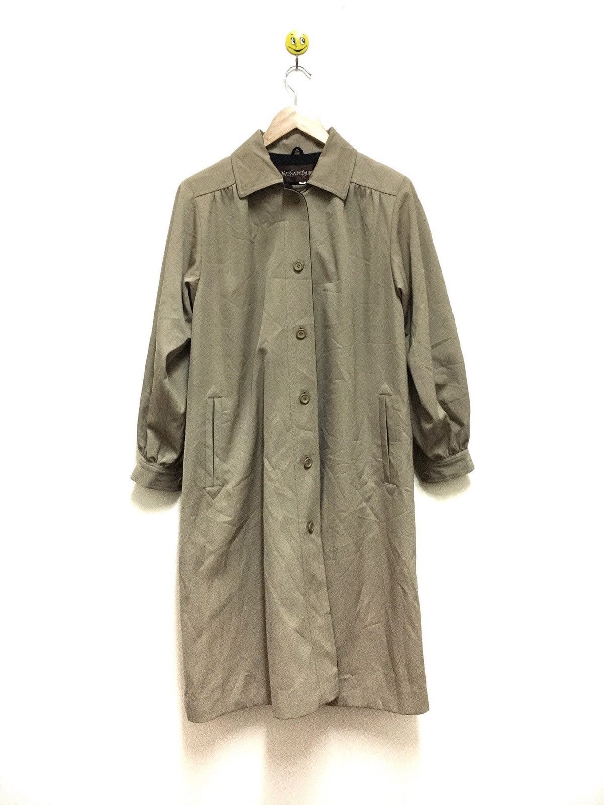 Vintage Yves saint laurent trench Coat long coat Ysl