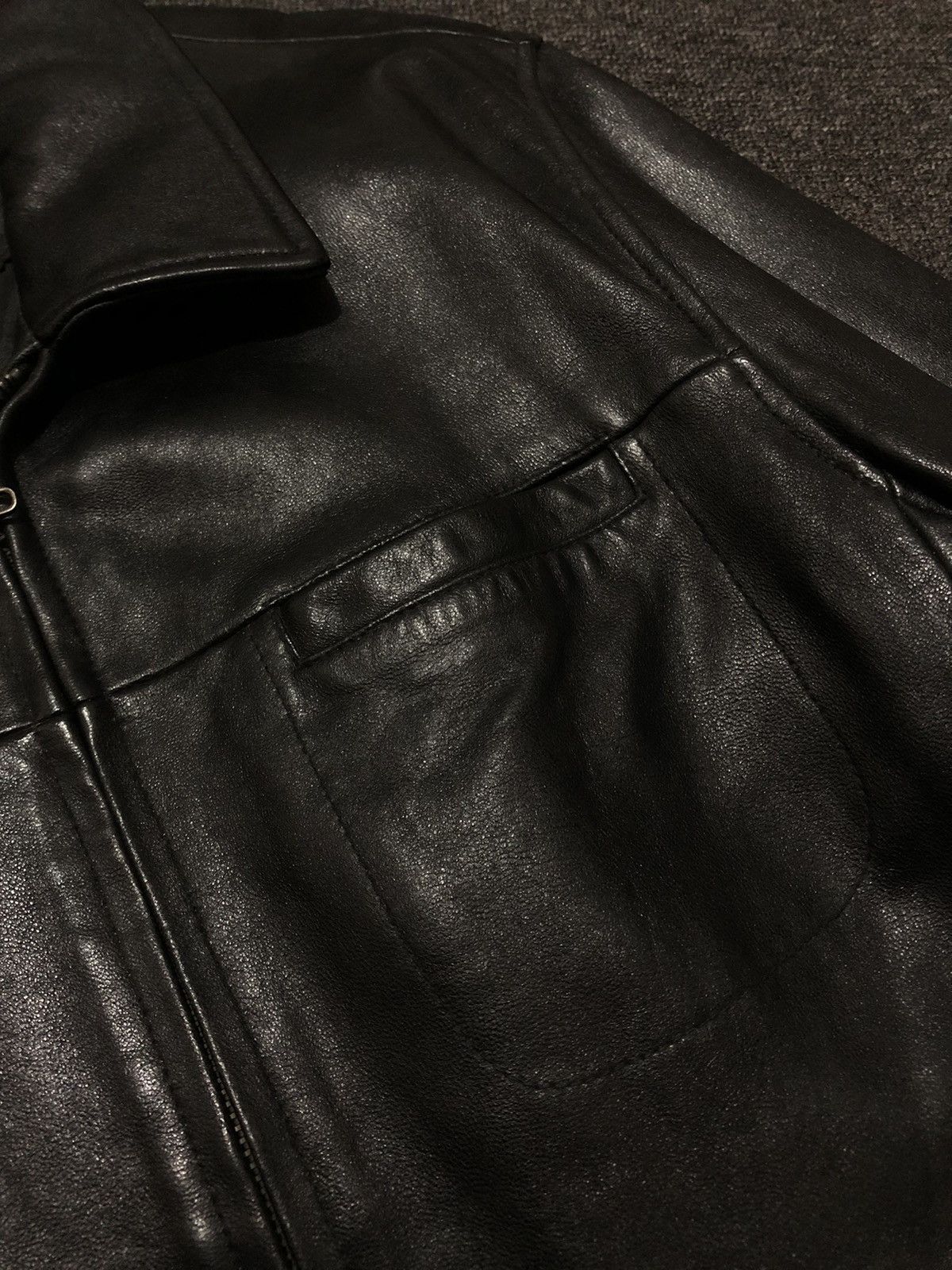 Balenciaga Balenciaga x Vintage 1997 Leather Jacket Size US M / EU 48-50 / 2 - 9 Thumbnail