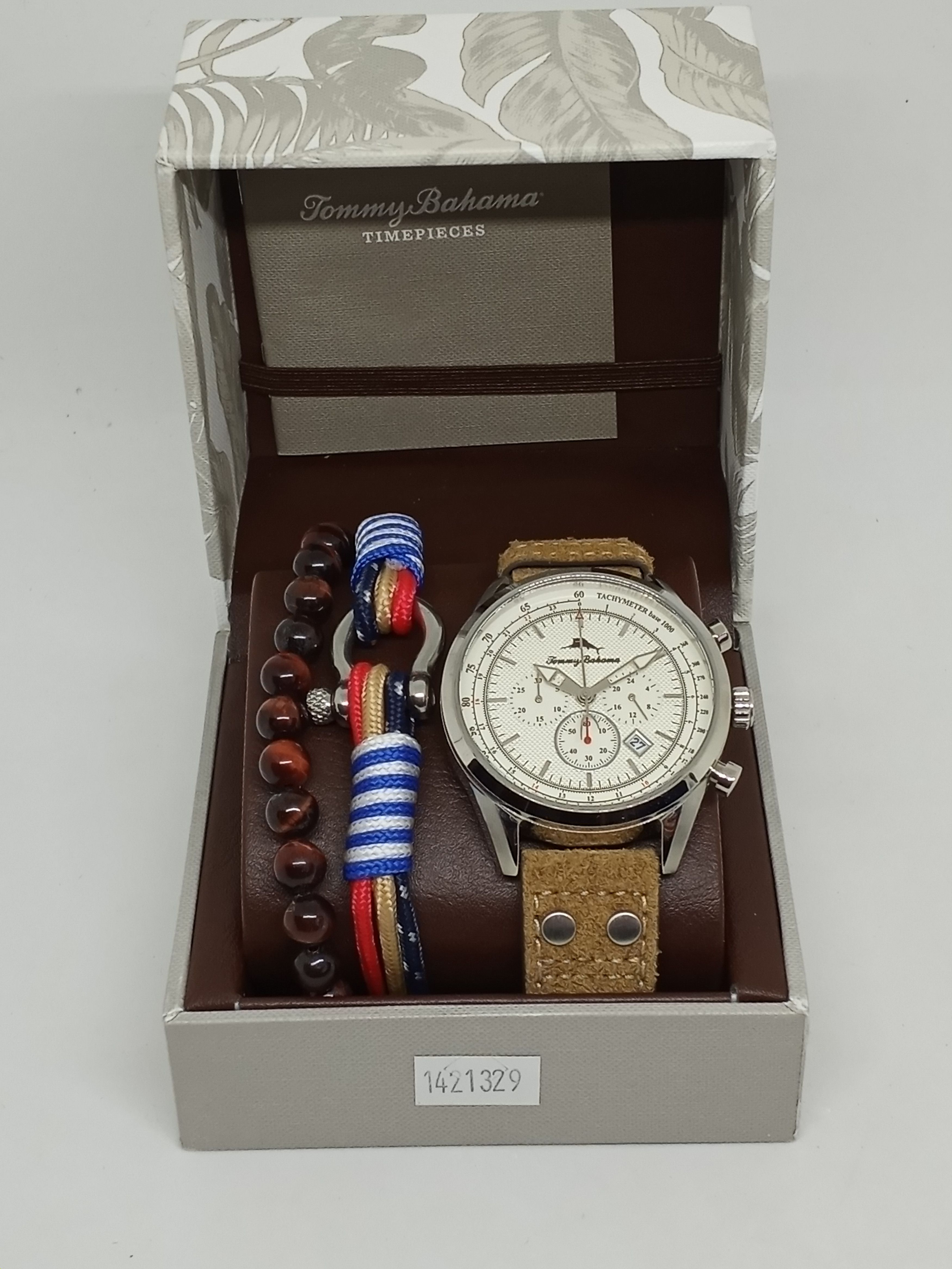 Tommy Bahama Tommy Bahama Shore Road 313525SLV Men s 46mm Watch NWT Grailed