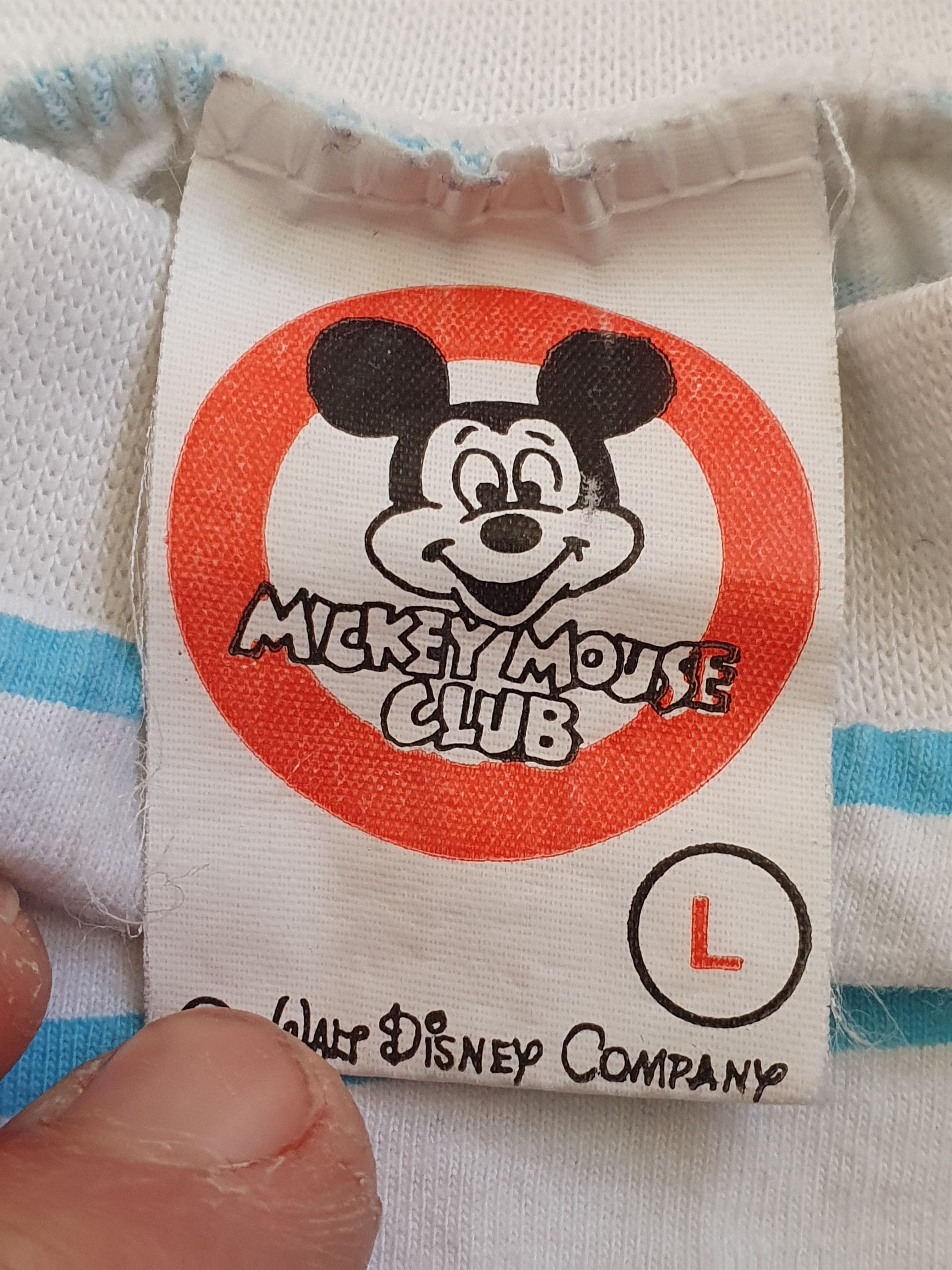 Mickey Mouse × Vintage Mickey Mouse Club Vtg W' sleeveless sailor tee,M? Size M / US 6-8 / IT 42-44 - 9 Thumbnail