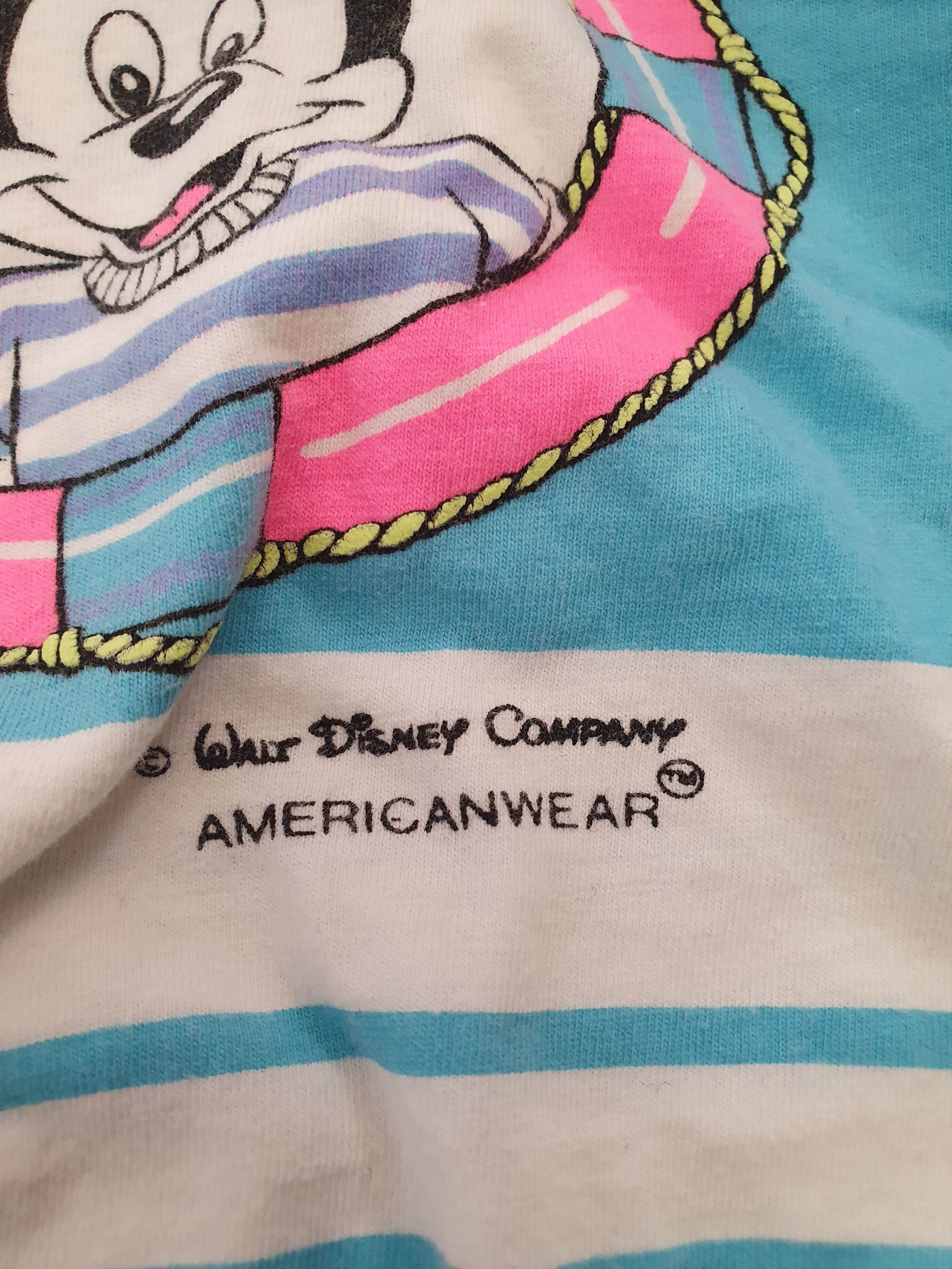 Mickey Mouse × Vintage Mickey Mouse Club Vtg W' sleeveless sailor tee,M? Size M / US 6-8 / IT 42-44 - 5 Thumbnail