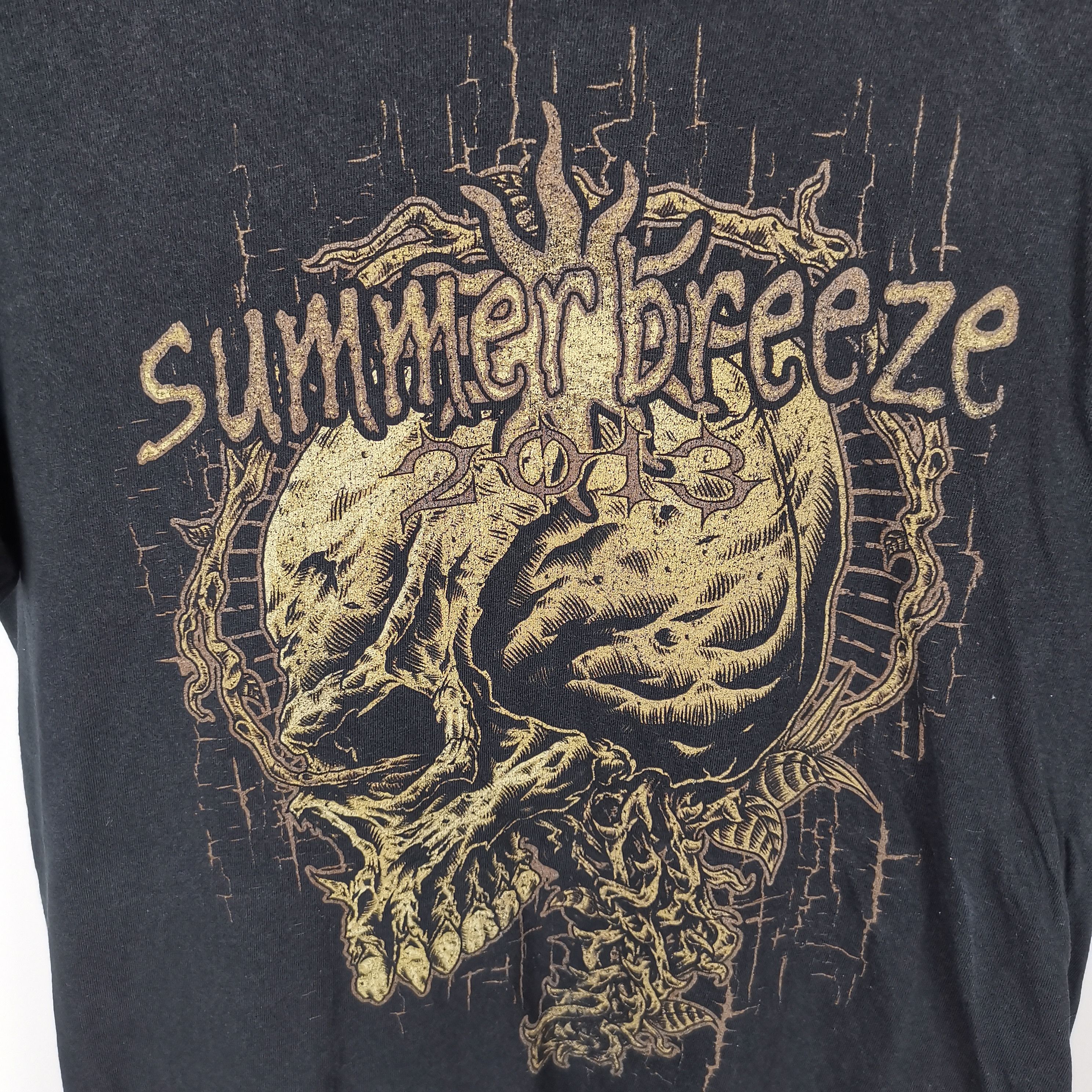 Band Tees Summer Breeze vintage 2013 tour in flames band tee shirt Size US S / EU 44-46 / 1 - 4 Thumbnail