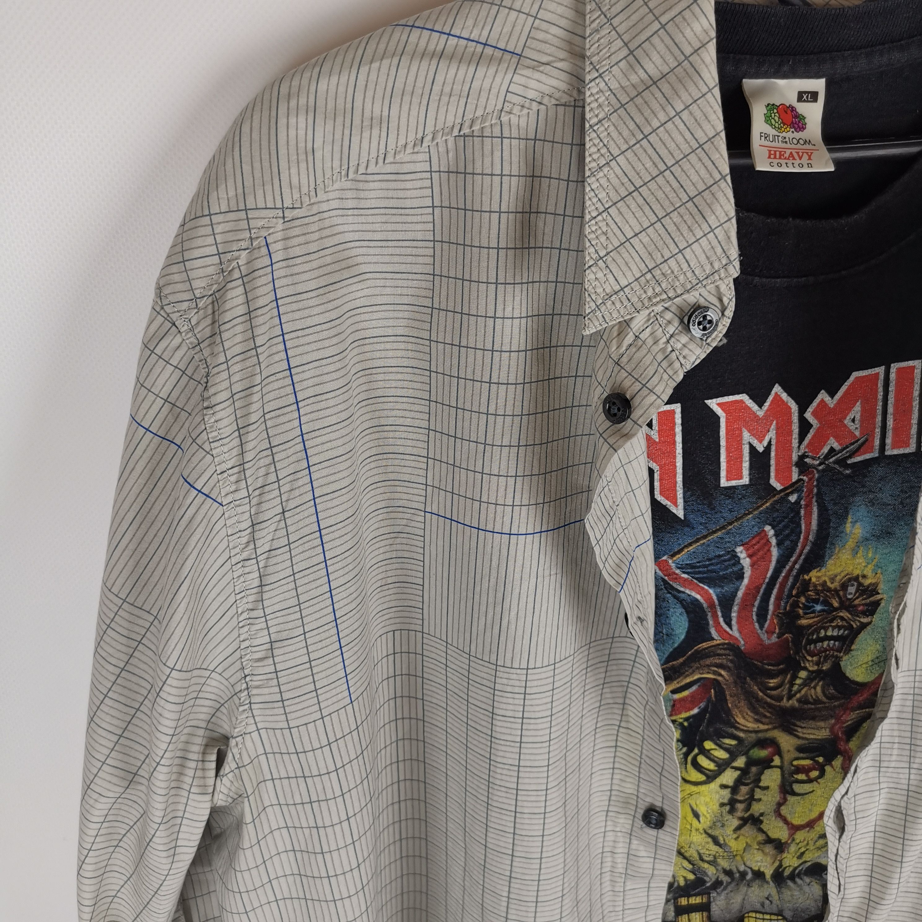 Adidas Adidas originals plaid check hype shirt Size US L / EU 52-54 / 3 - 5 Thumbnail