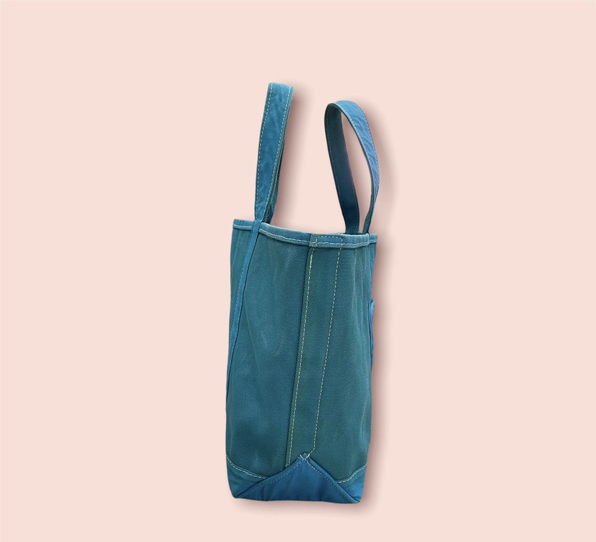 L.L. Bean VINTAGE LL BEAN SHOTA THICK CANVAS TOTE Size ONE SIZE - 9 Thumbnail