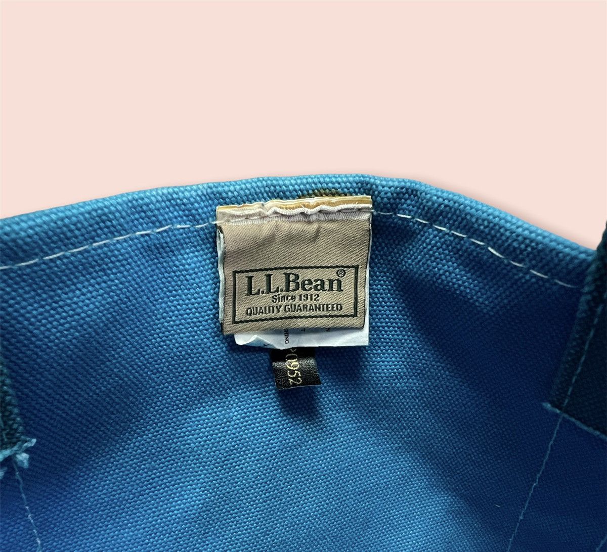 L.L. Bean VINTAGE LL BEAN SHOTA THICK CANVAS TOTE Size ONE SIZE - 3 Thumbnail