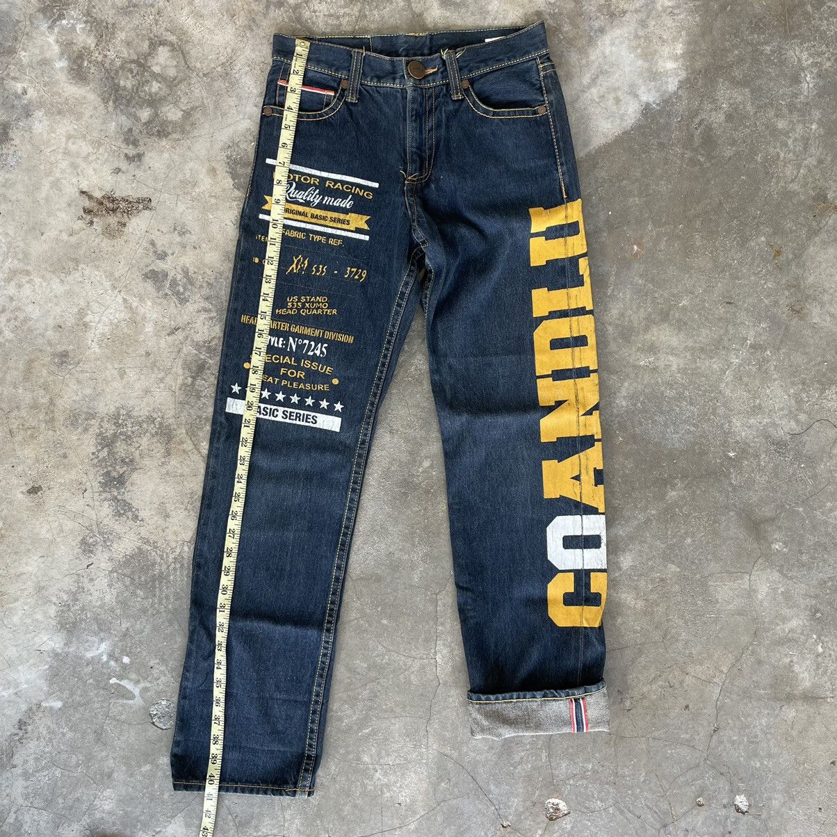 Japanese Brand Co&Lu Selvedge Denim Fullprint Size US 30 / EU 46 - 9 Thumbnail