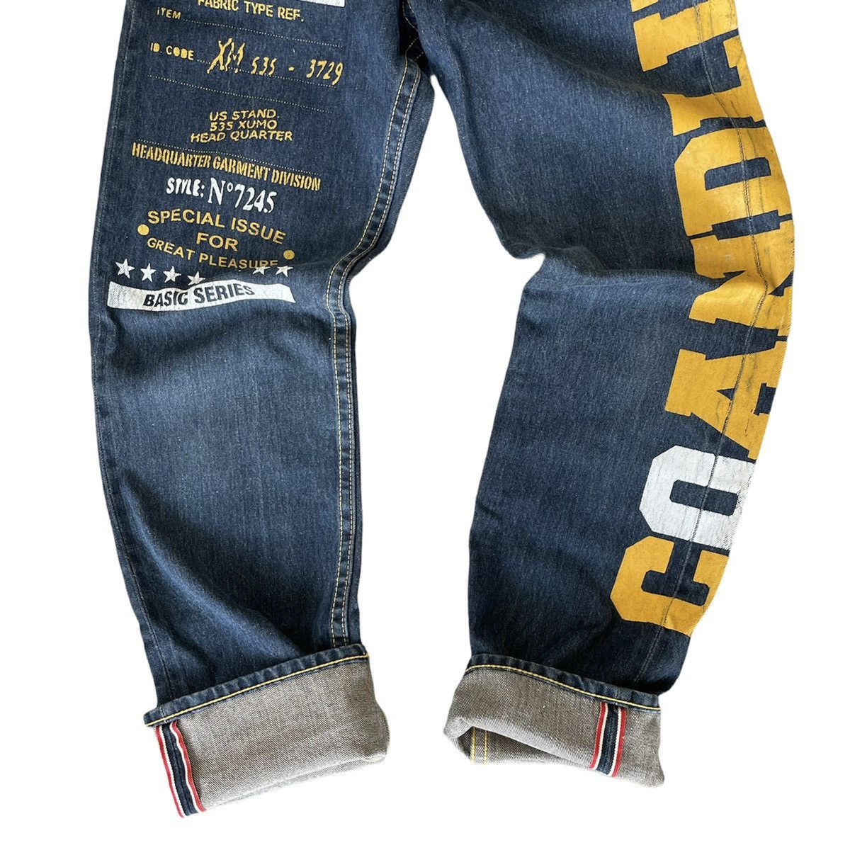 Japanese Brand Co&Lu Selvedge Denim Fullprint Size US 30 / EU 46 - 2 Thumbnail