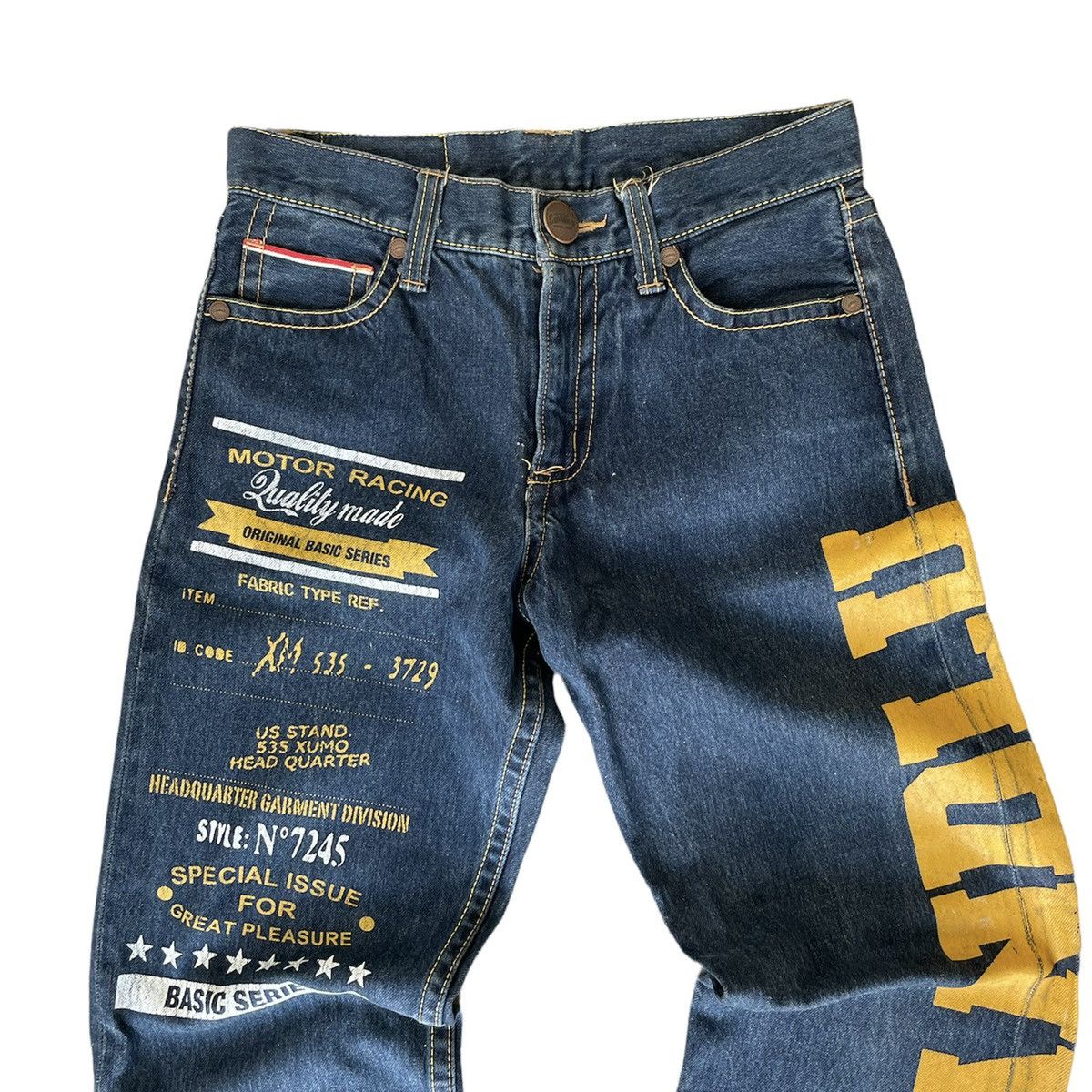 Japanese Brand Co&Lu Selvedge Denim Fullprint Size US 30 / EU 46 - 3 Thumbnail