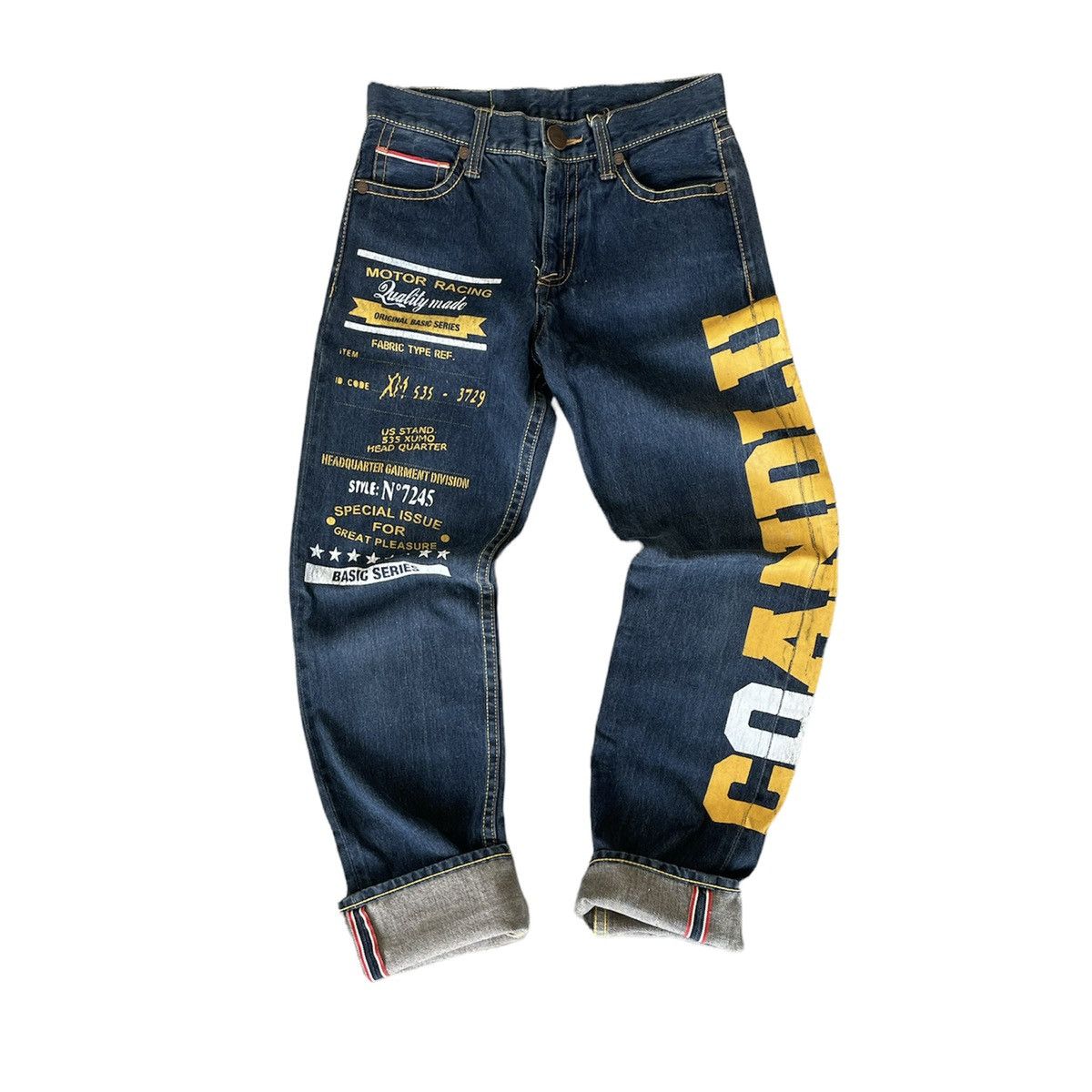 Japanese Brand Co&Lu Selvedge Denim Fullprint Size US 30 / EU 46 - 1 Thumbnail
