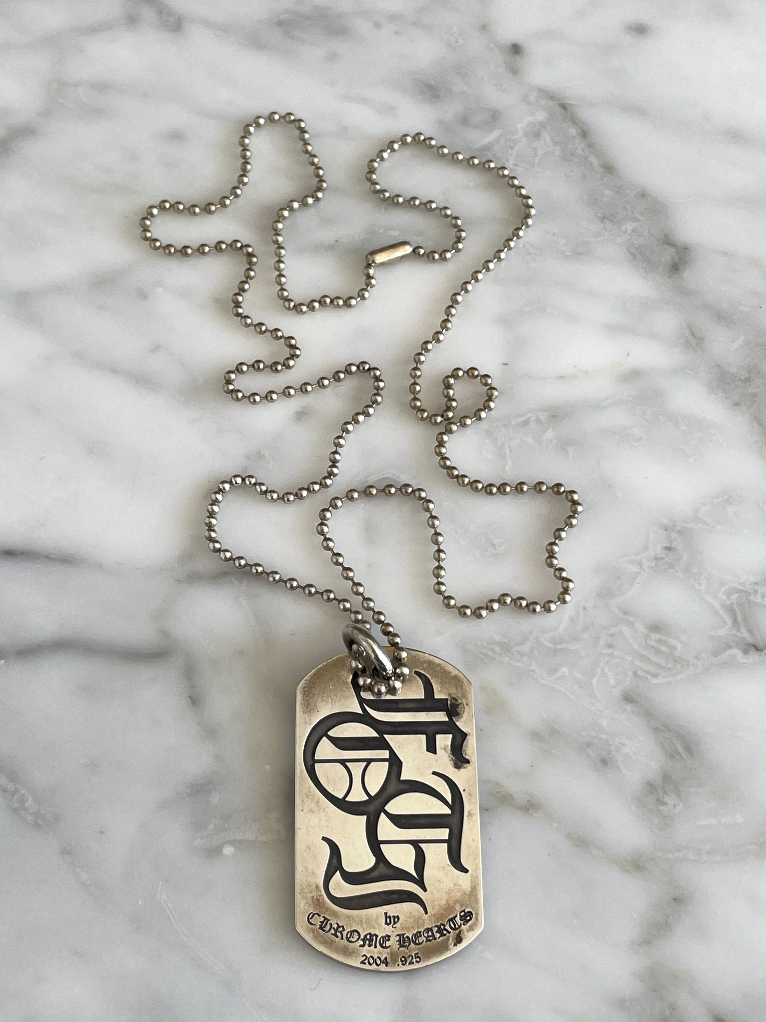 Chrom hearts joe foti ボールチェーンストラップ Pre-owned Chrome Hearts Hearts Joe Foti Key Chain In Silver | ModeSens