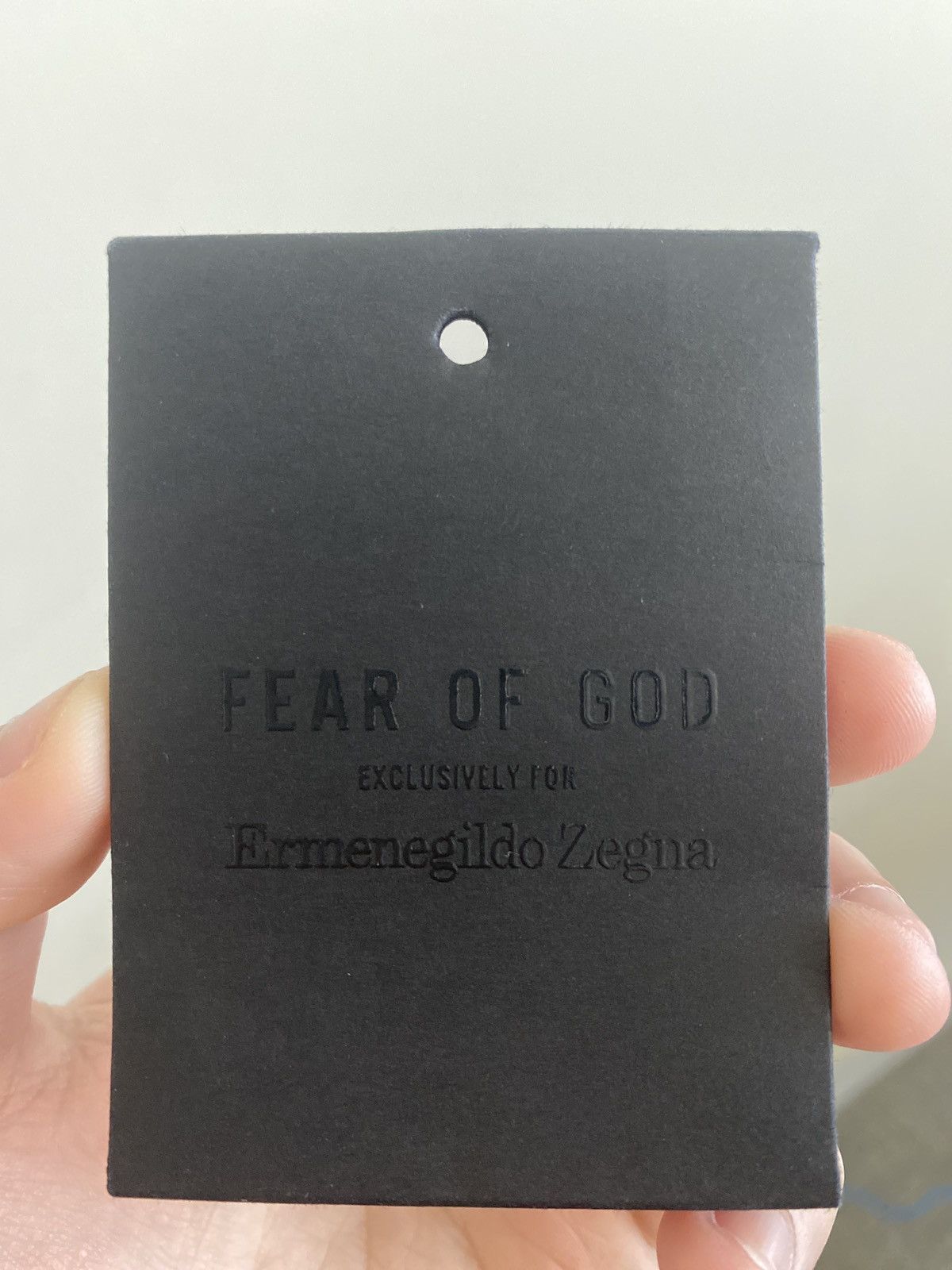 Ermenegildo Zegna × Fear of God fear of god zegna leather